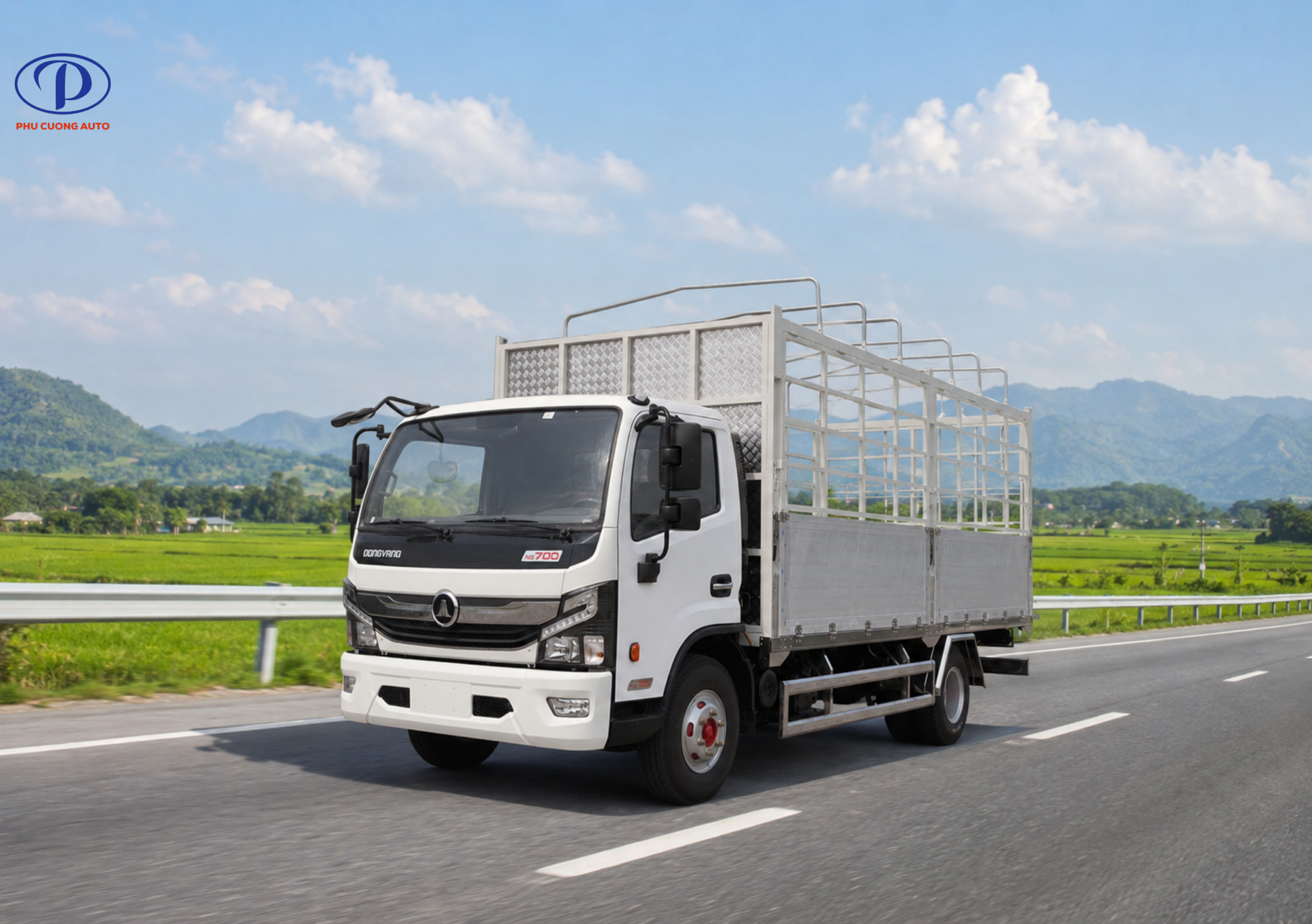Vận hành thực tế xe tải Đồng Vàng NS700