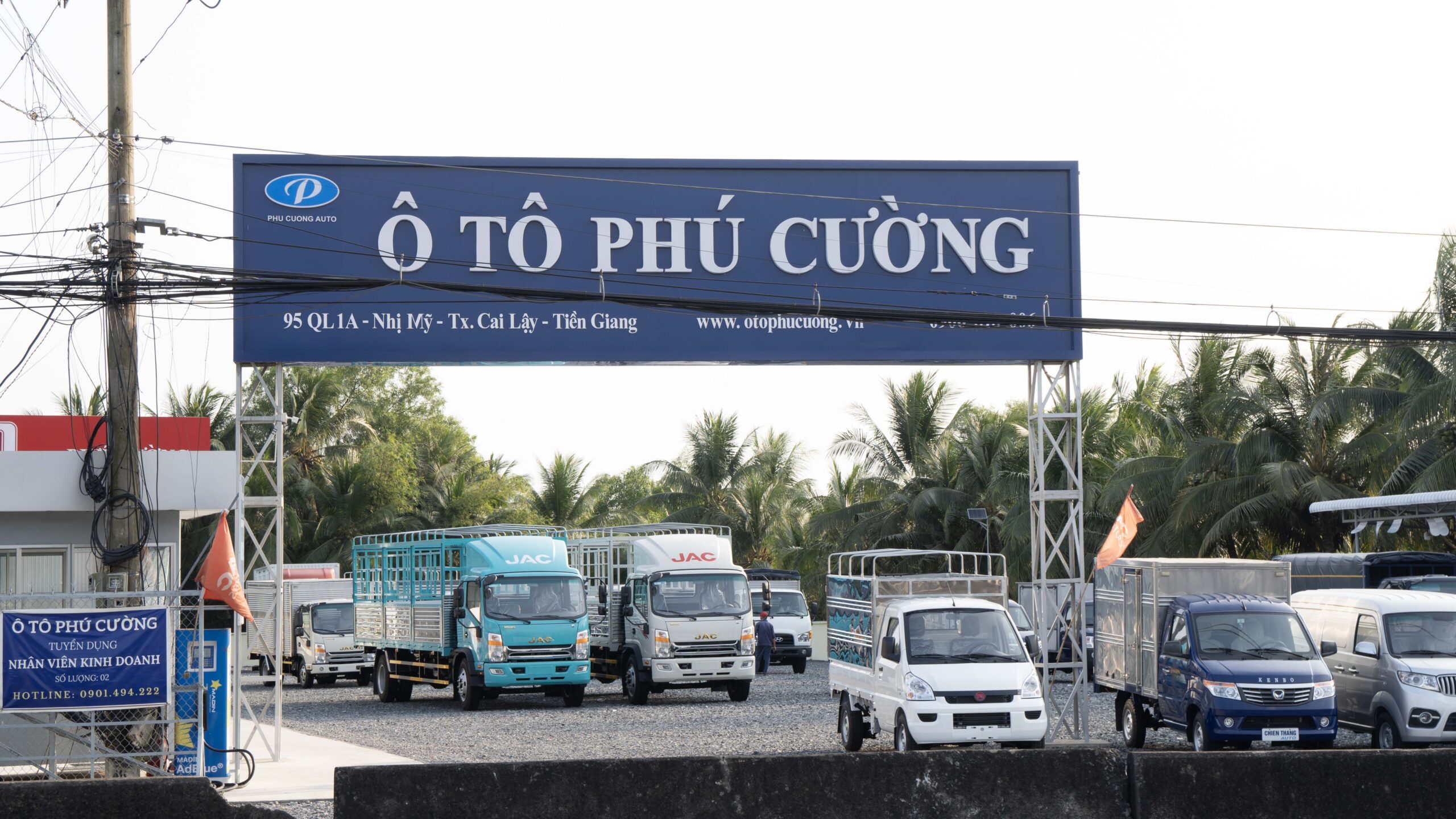 Địa chỉ Showroom Oto Phú Cường chi nhánh Tiền Giang