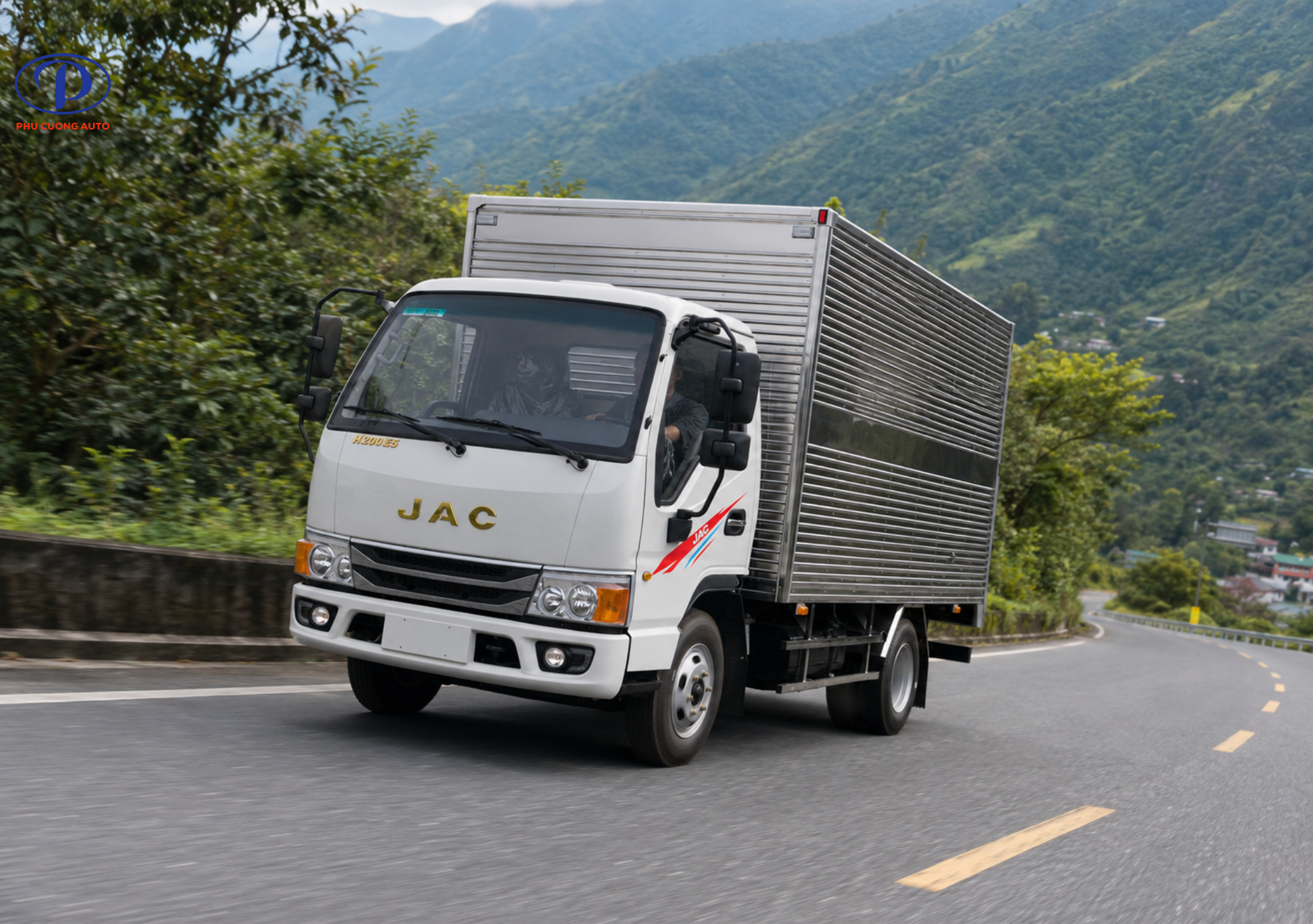 Hệ thống phanh xe tải JAC H200E5 thùng kín
