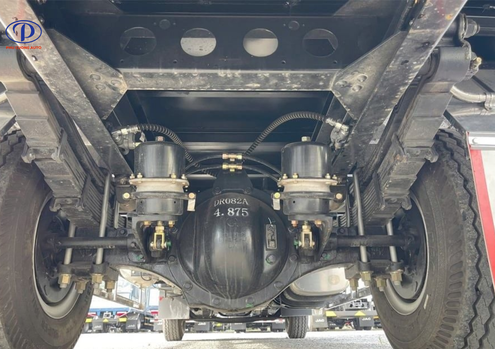 Khung gầm chassis xe tải FAW Tiger 8.5 tấn