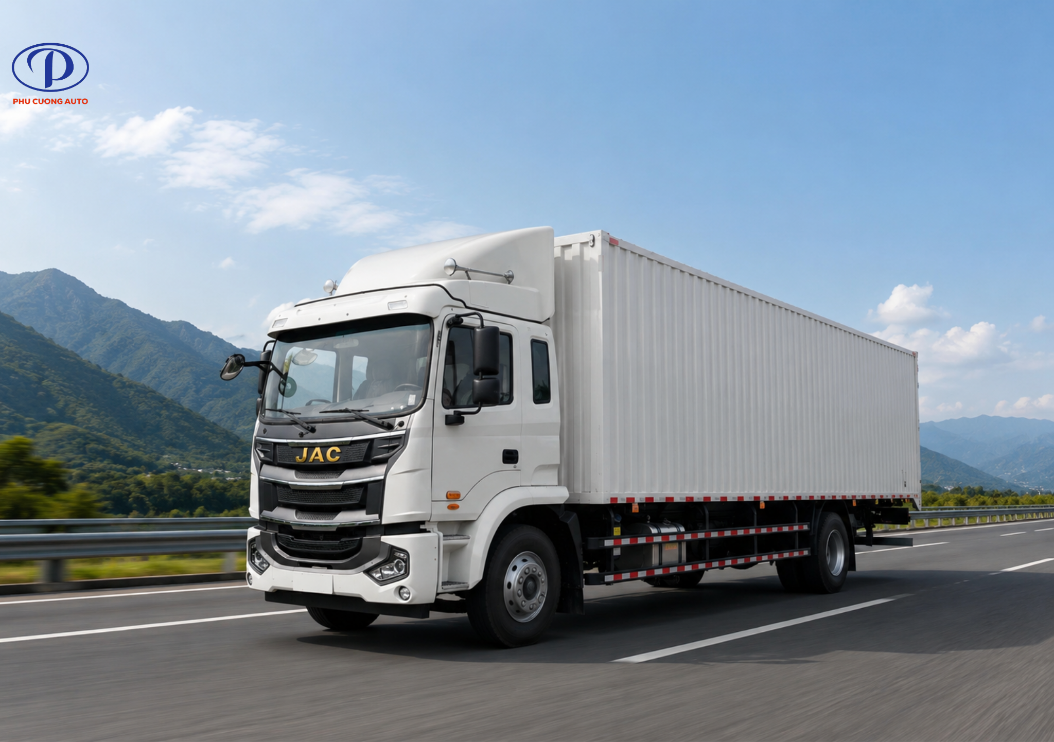 Thiết kế giảm sức gió xe tải JAC A5