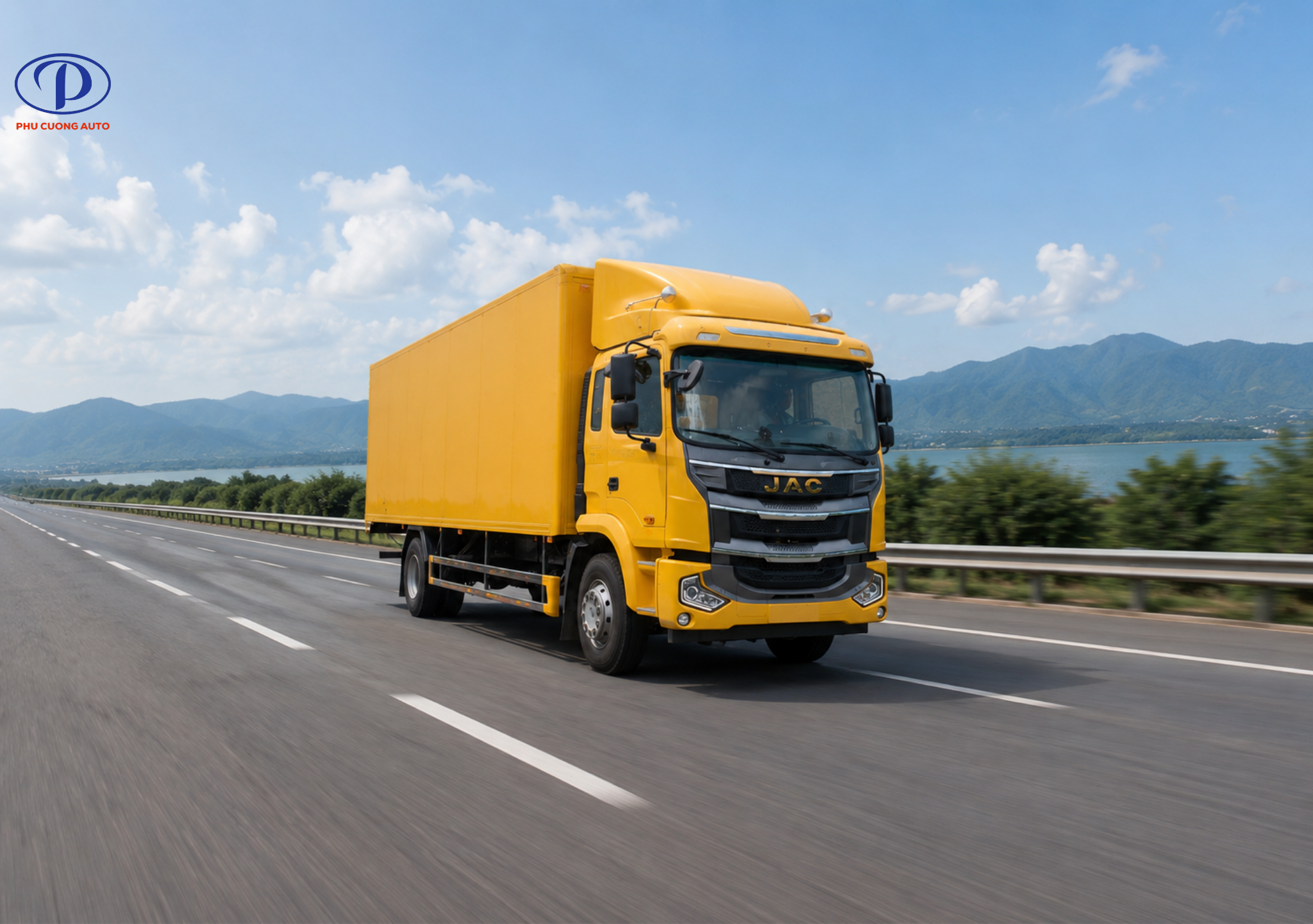 Thiết kế giảm sức gió xe tải JAC A5 7.1 tấn