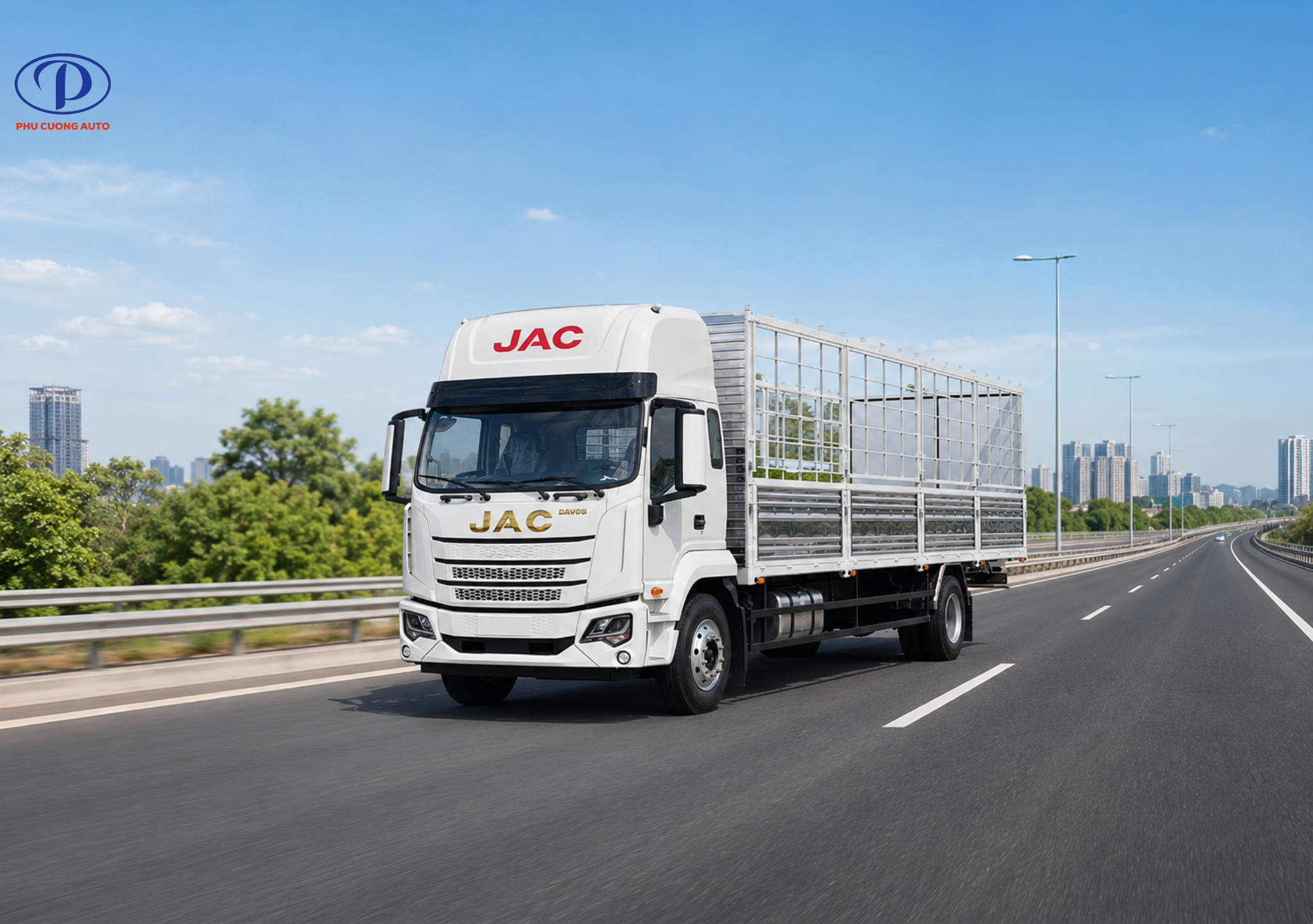 Tải trọng 7.8 tấn xe tải JAC DAWOS