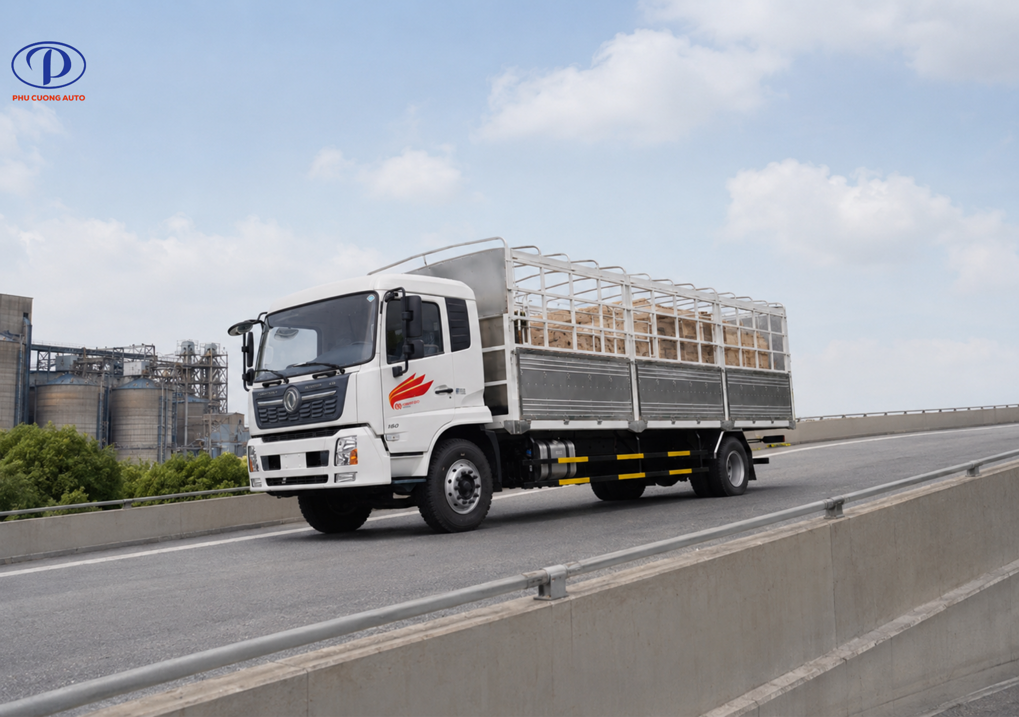 Vận hành xe tải Dongfeng B180 9 tấn