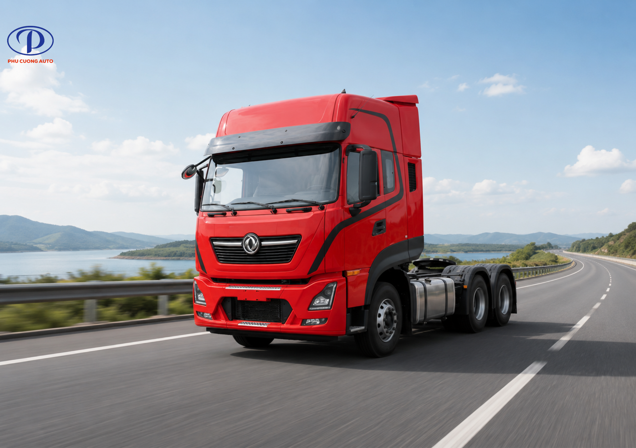 Khung gầm xe đầu kéo Dongfeng KL420
