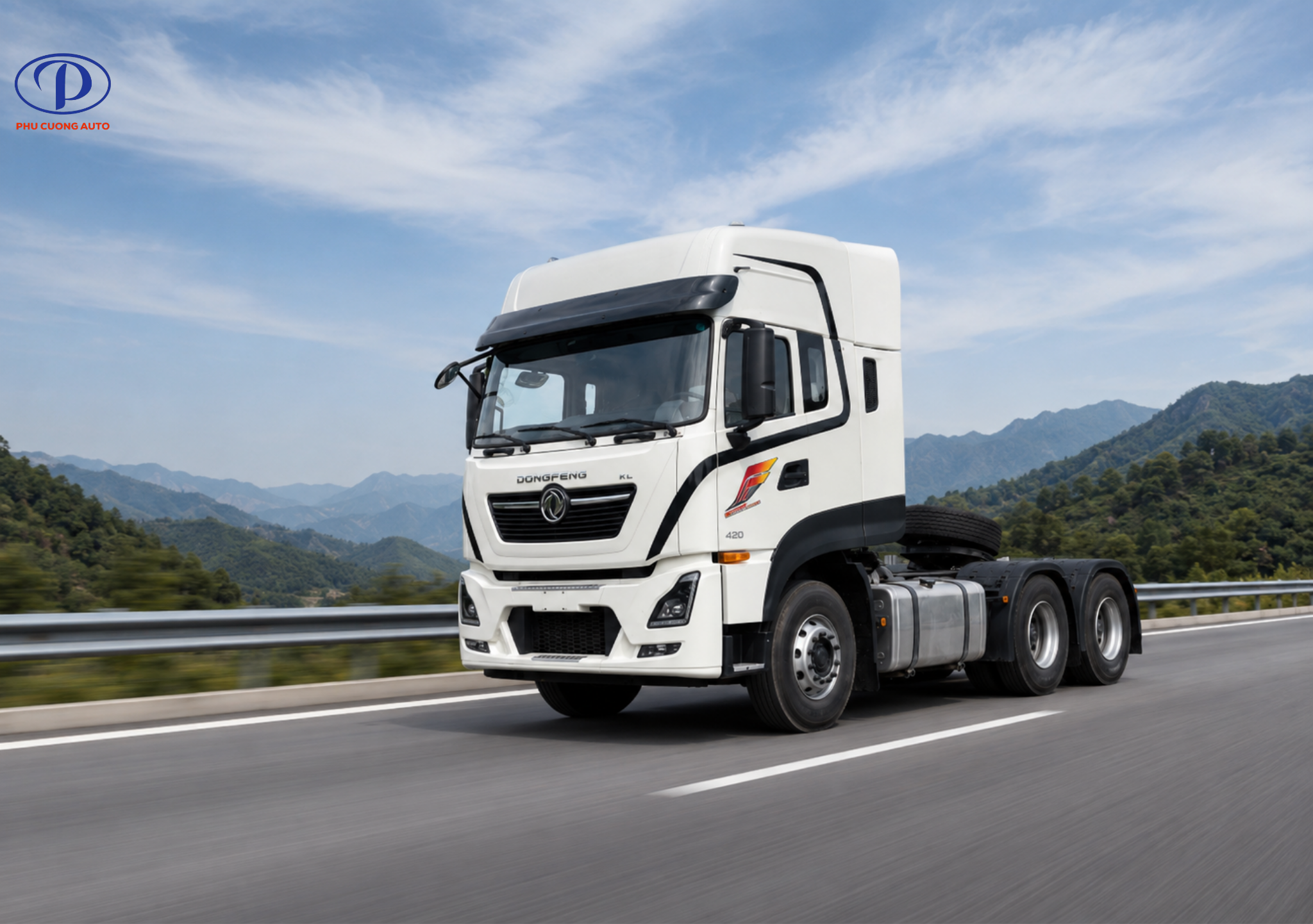 Hiệu quả đầu tư xe đầu kéo Dongfeng KL420 cầu dầu