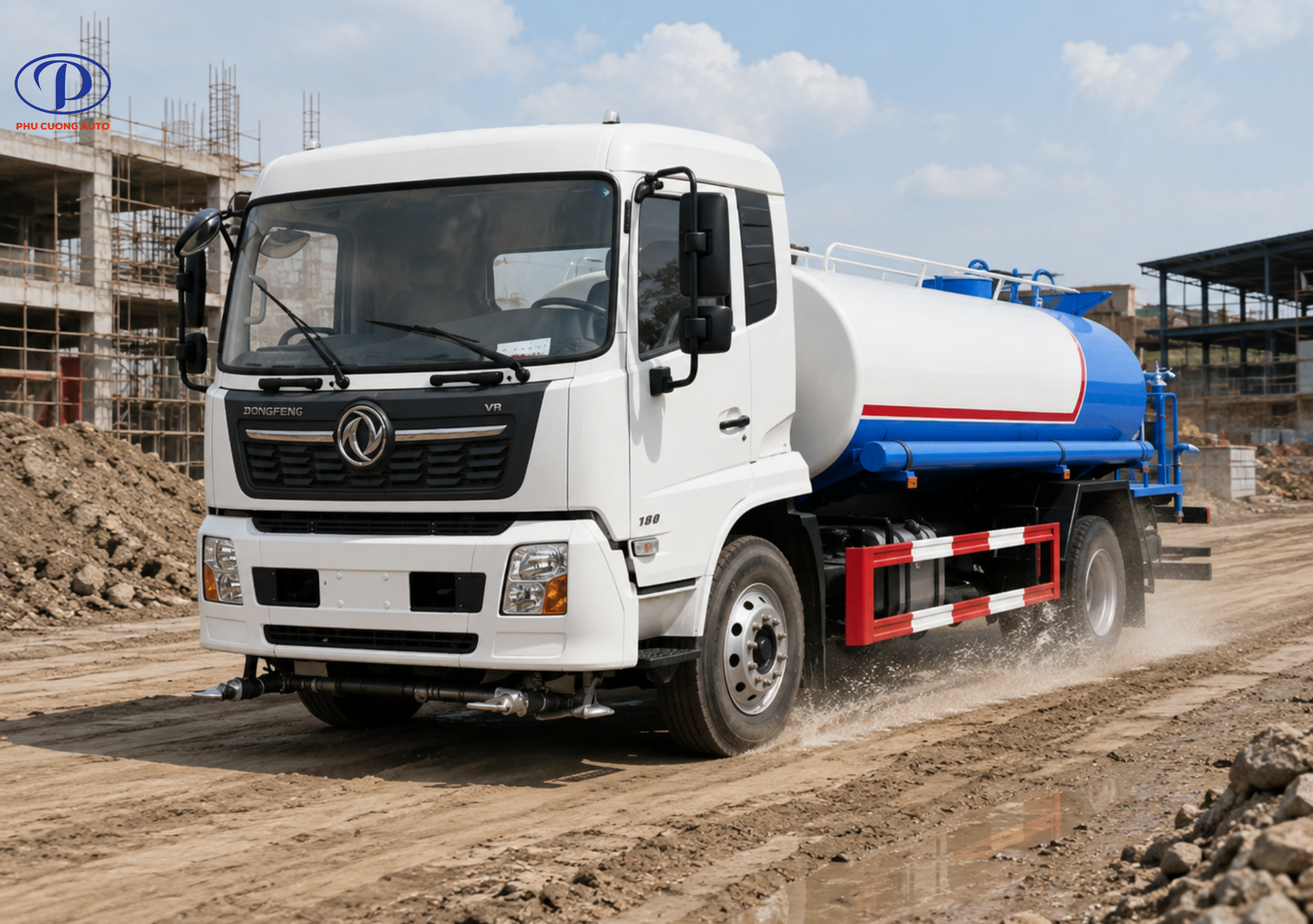 Động cơ Cummins xe bồn Dongfeng 9 khối