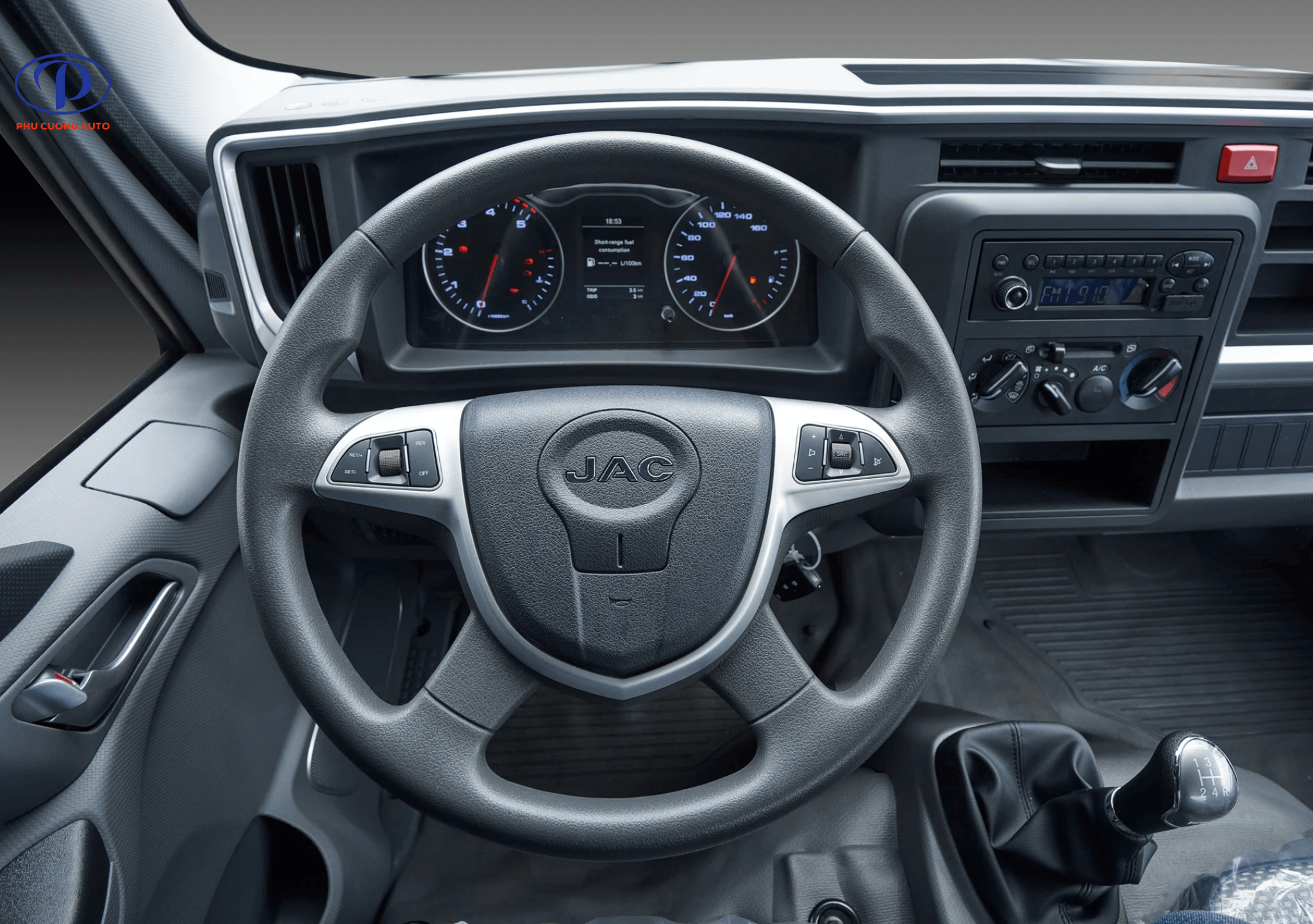 Thao tác lái xe tải JAC N360 E5 ĐTLX