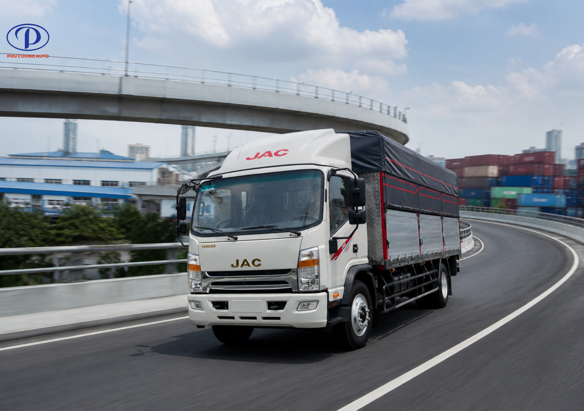 Vô lăng trợ lực xe tải JAC N800S