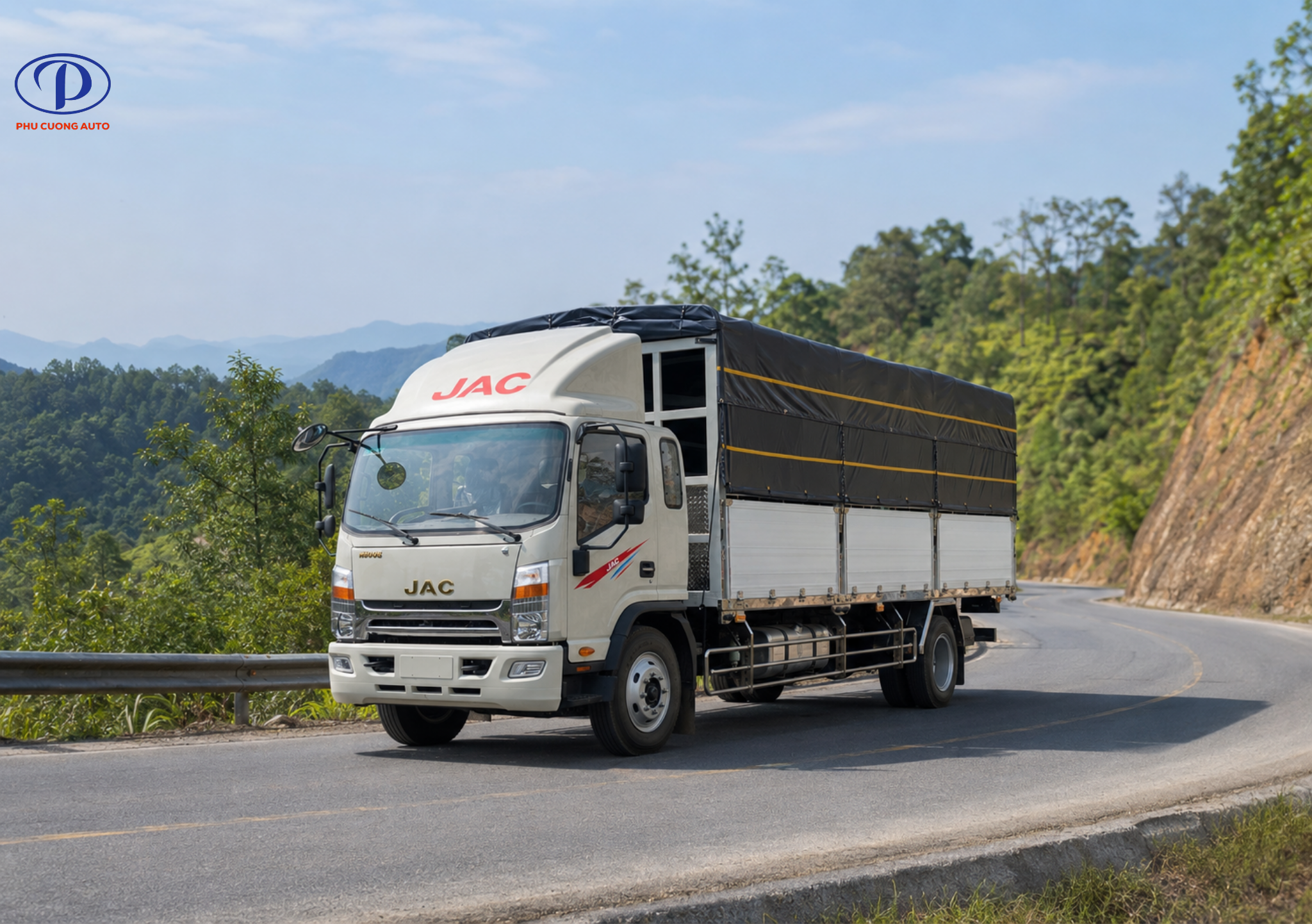 Vô lăng trợ lực xe tải JAC N900S