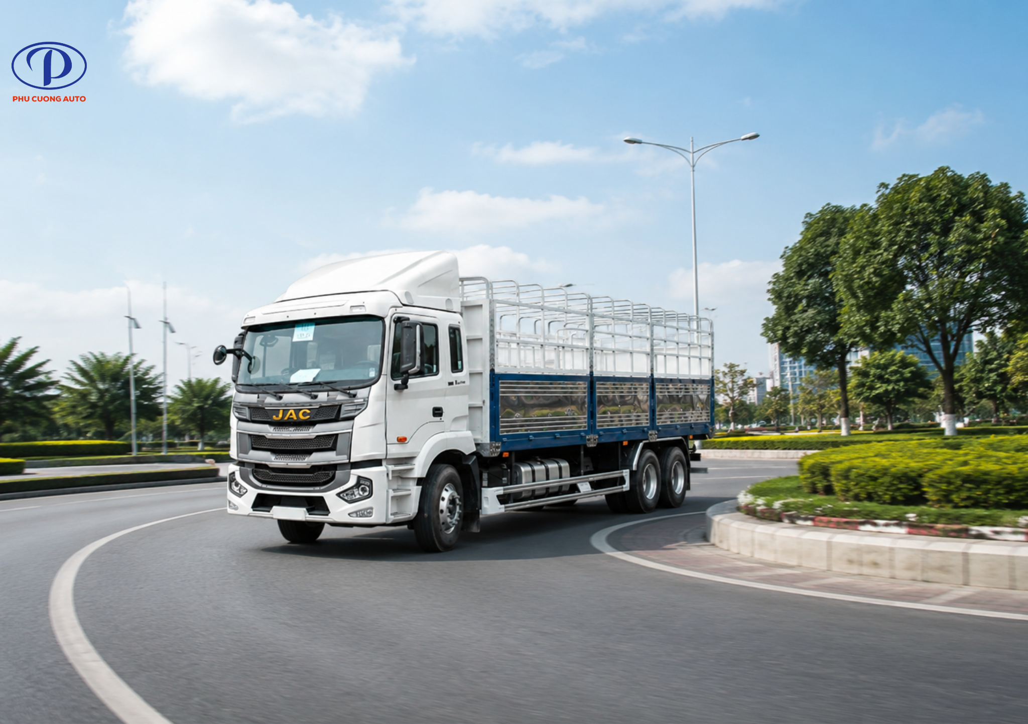 Vận hành xe tải JAC A5 3 chân