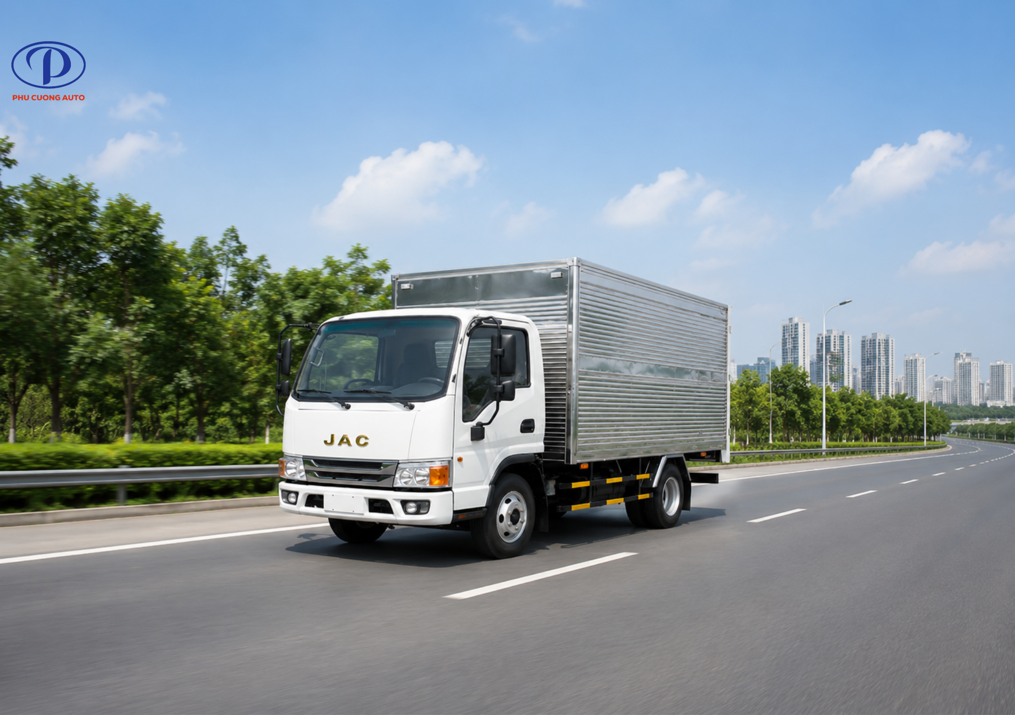 Vận hành xe tải JAC H250E5 thùng kín