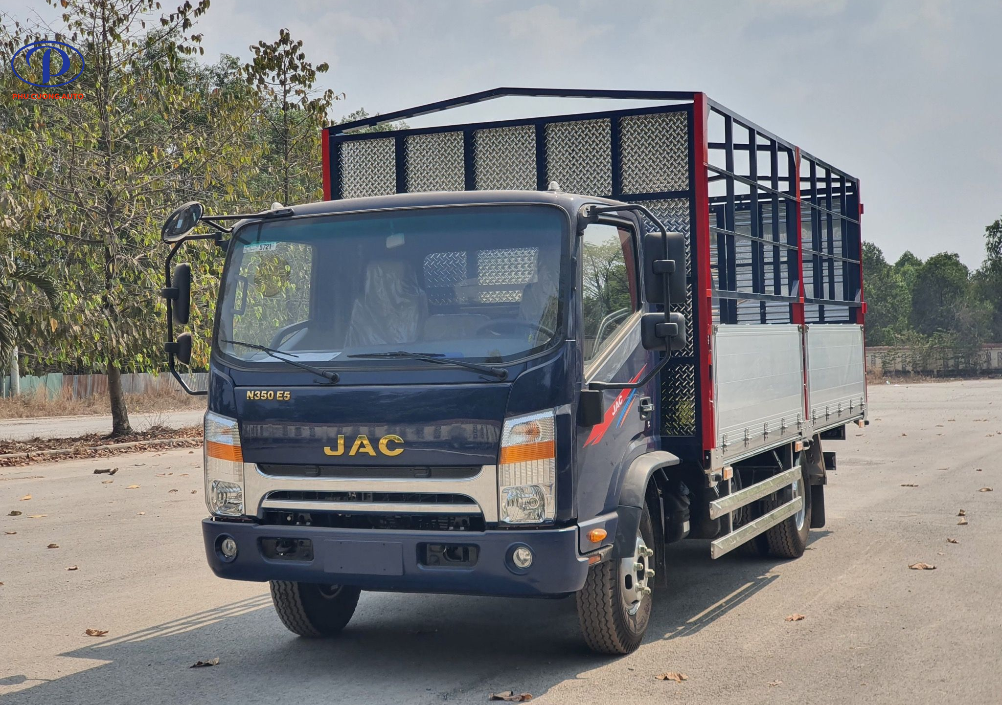 Thắng hơi xe tải JAC N350PLUS E5 bạt nhôm