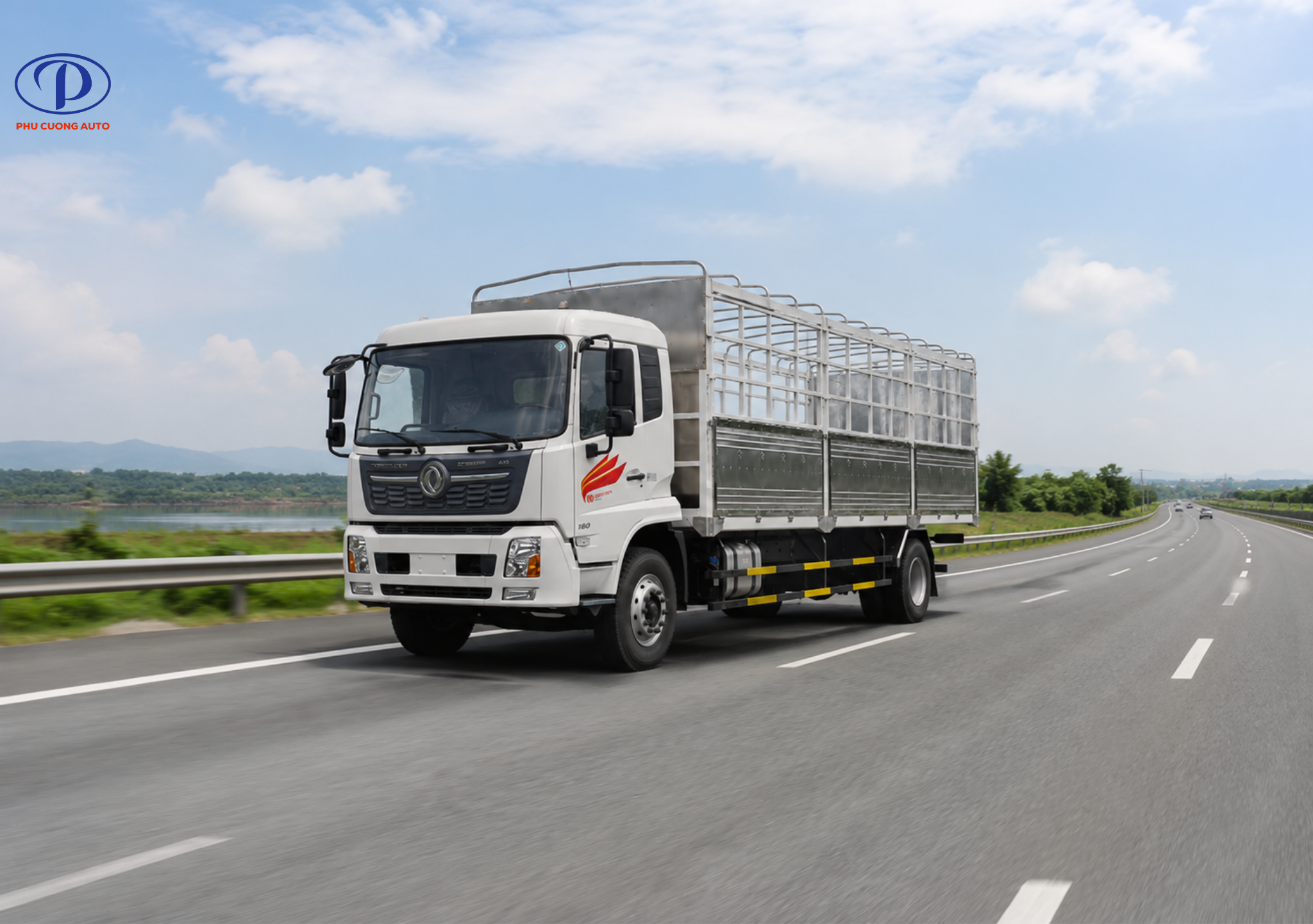 Khung gầm xe tải Dongfeng B180 9 tấn