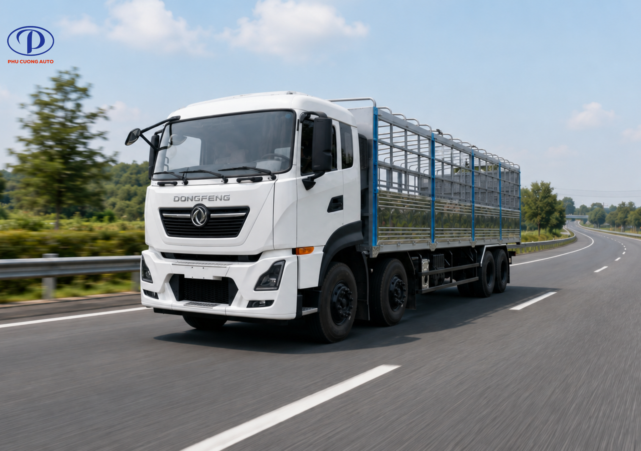 Khung xe tải Dongfeng 4 chân KL340