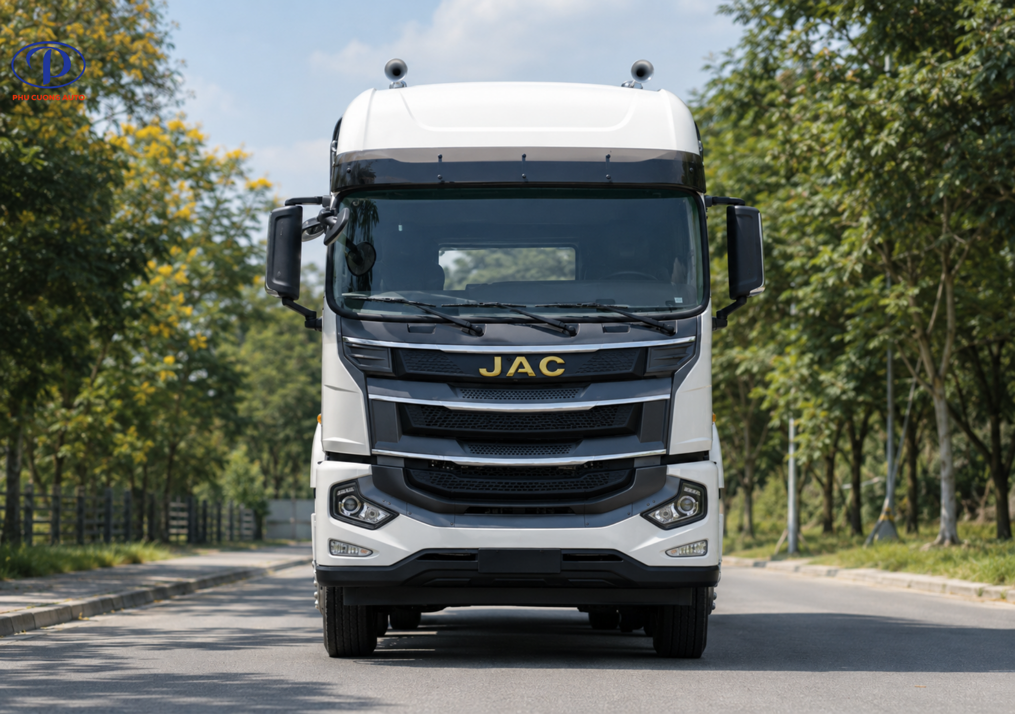 Tải trọng 17.9 tấn xe tải JAC A5 4 chân
