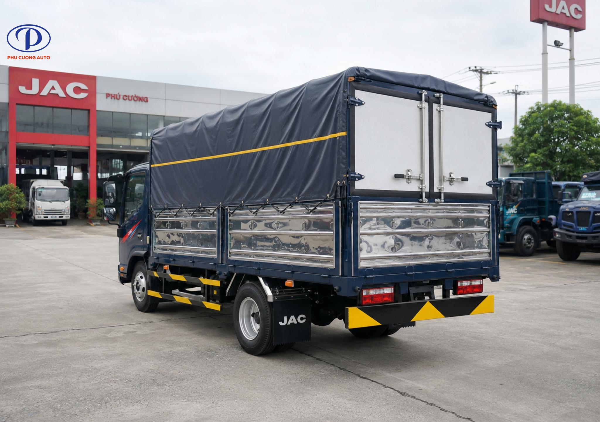 Thùng mui bạt 4.46m xe tải JAC N200S Pro E5