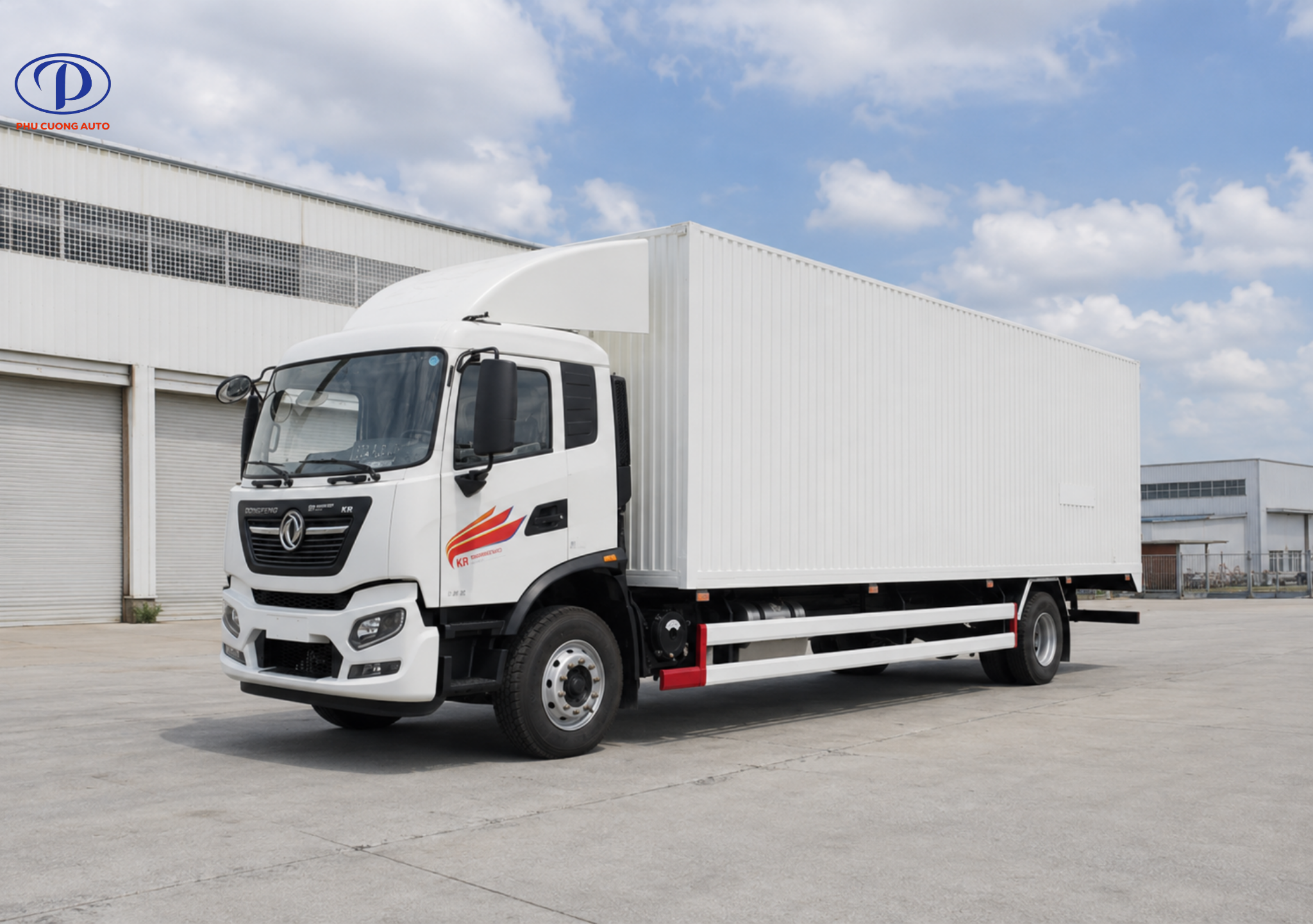 Khung gầm xe tải Dongfeng KR180 thùng container