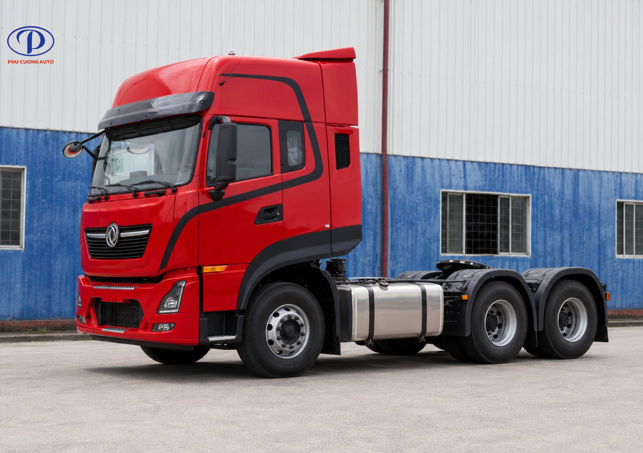 Xe đầu kéo Dongfeng KL420 2 cầu láp