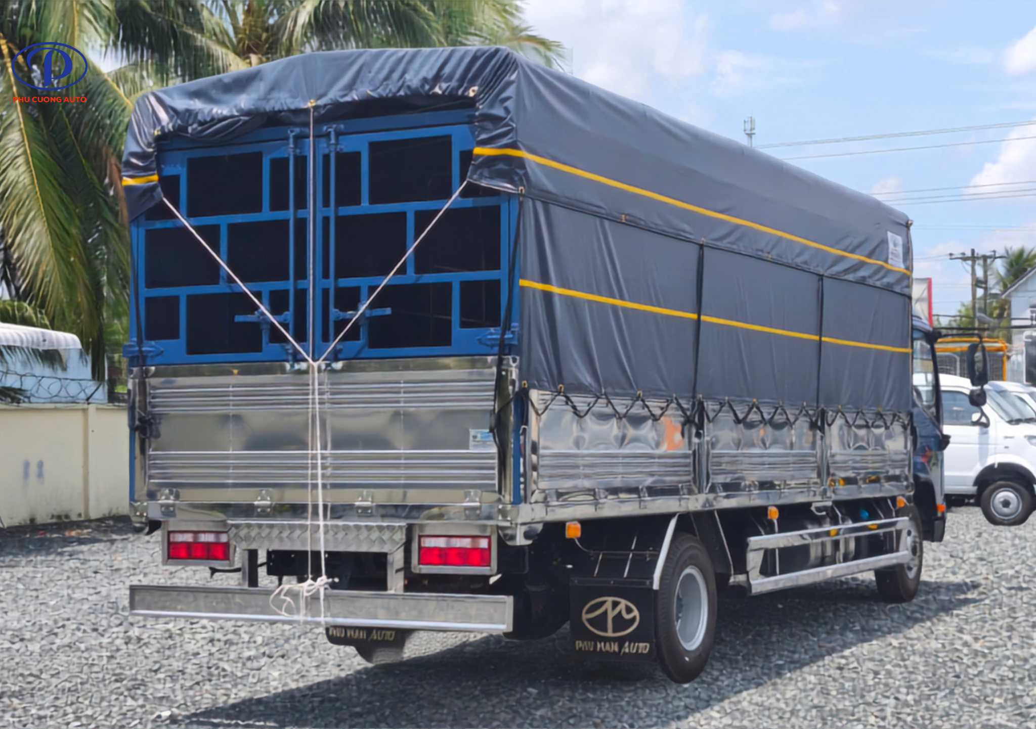 Thùng bạt xe tải FAW 8.5 tấn dài 6.2 mét