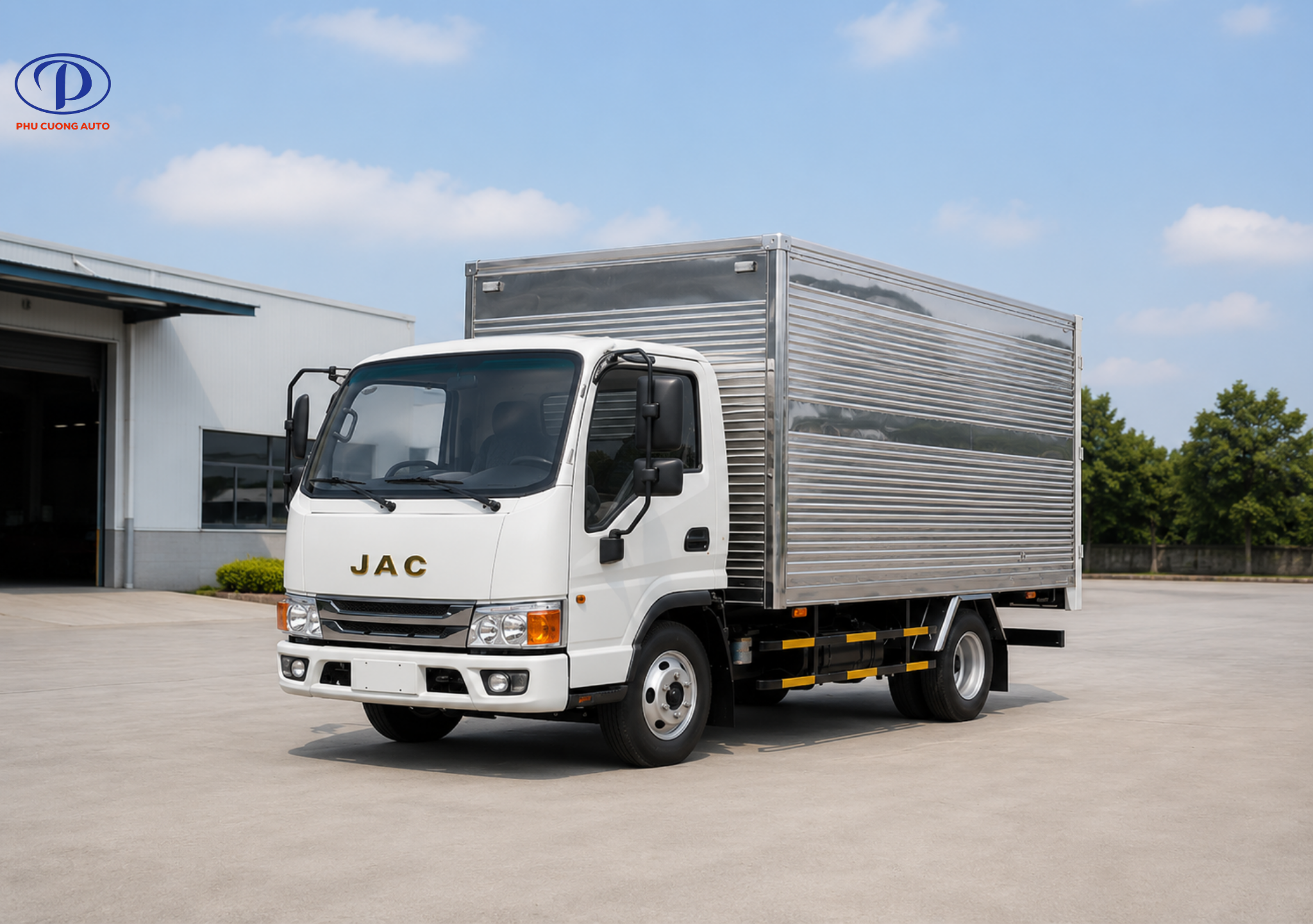 Tải trọng 2.35 tấn xe tải JAC H250E5