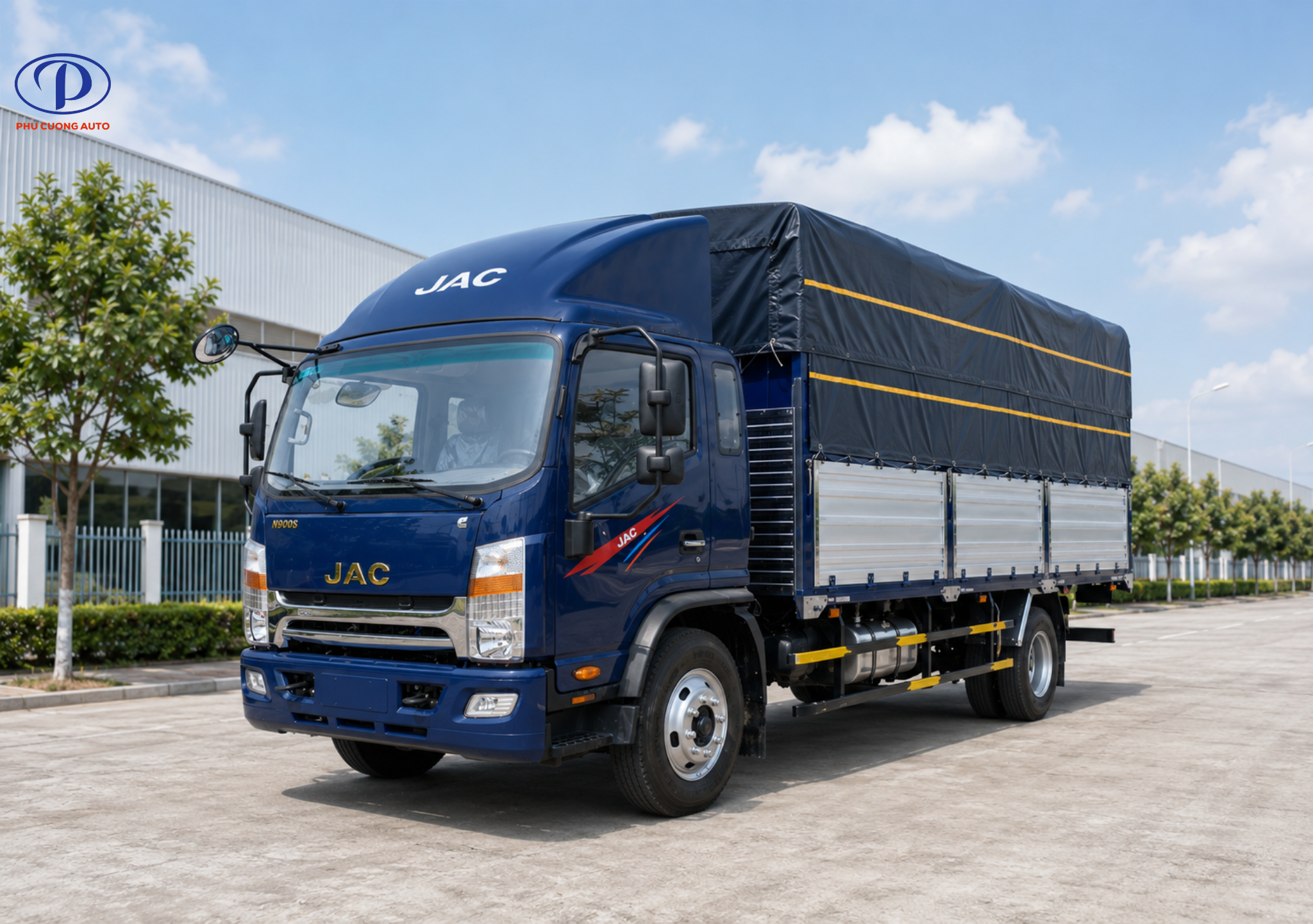Tải trọng 9.1 tấn xe tải JAC N900S