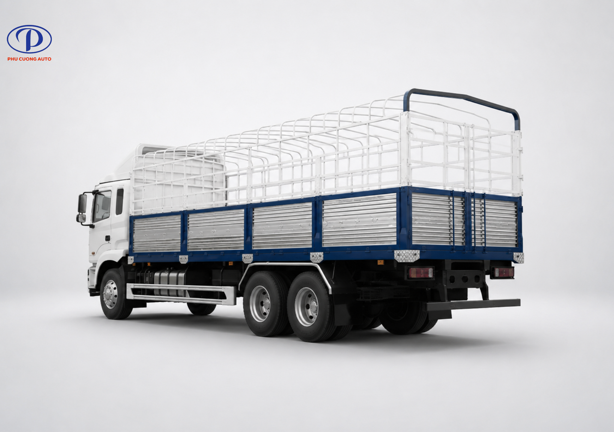 Thùng dài 9.885 mét xe tải JAC A5 3 chân