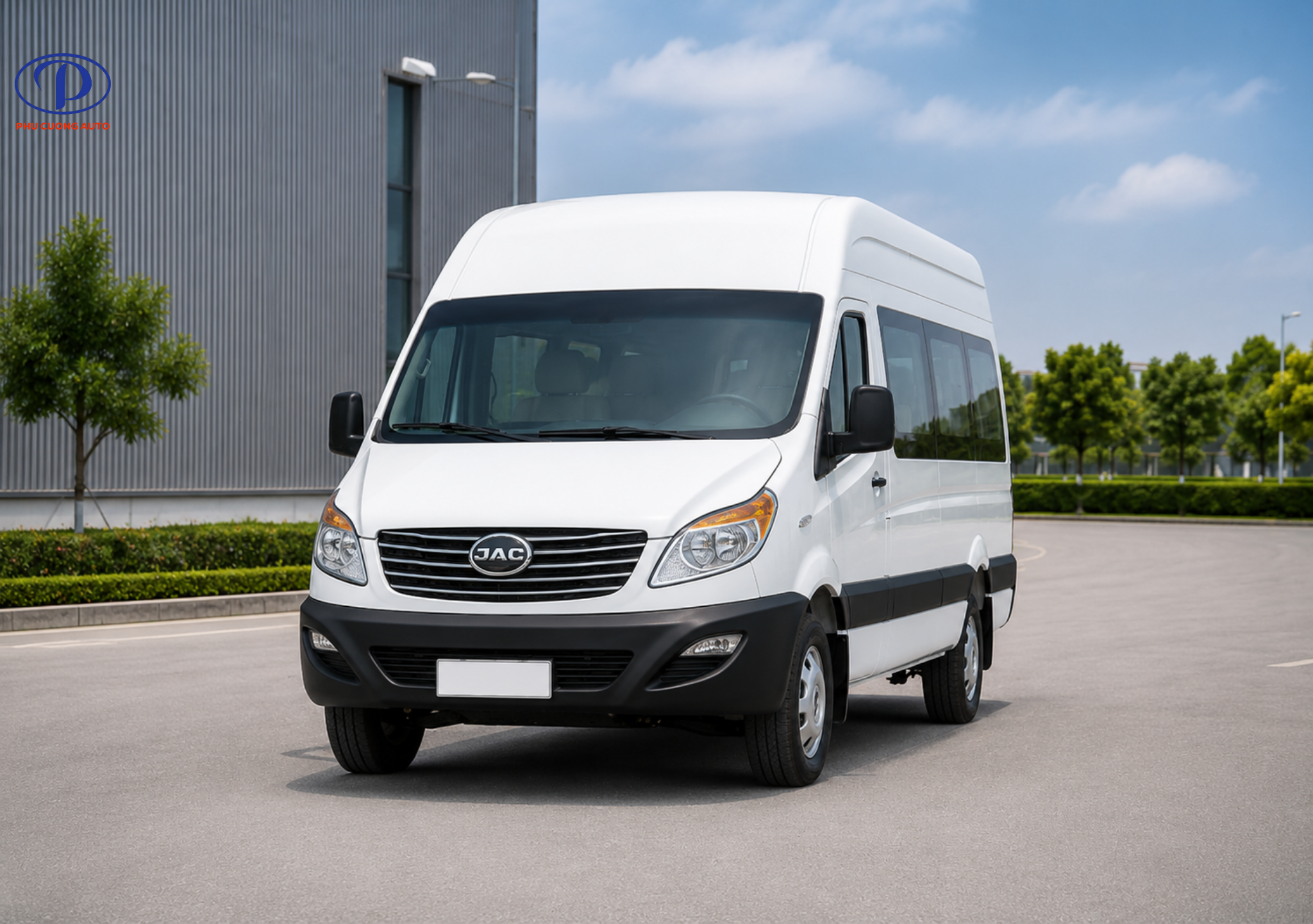 JAC Sunray Minibus 16 chỗ là mẫu xe khách hoàn toàn mới.