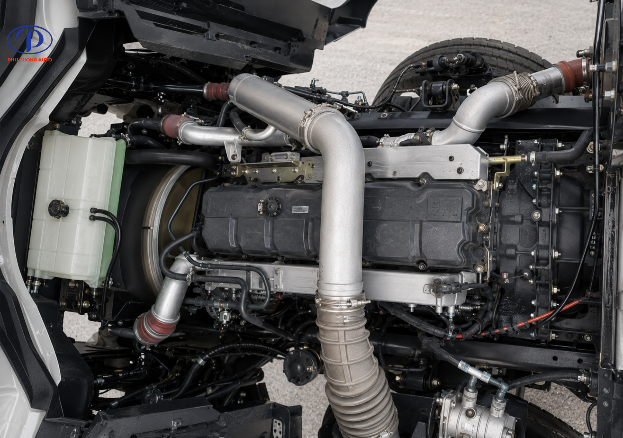 Động cơ DCi xe đầu kéo Dongfeng KL465 cầu dầu
