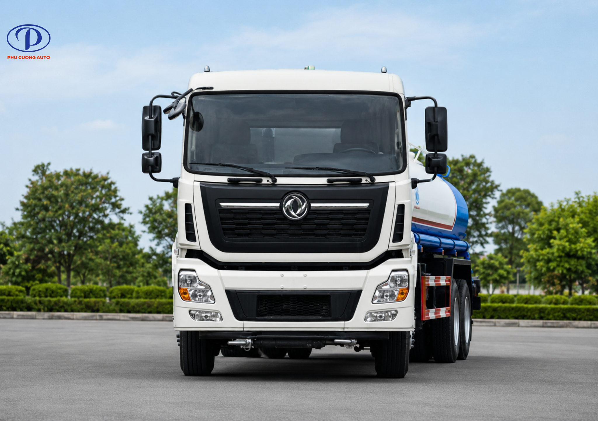 Khung gầm xe bồn Dongfeng 14 khối