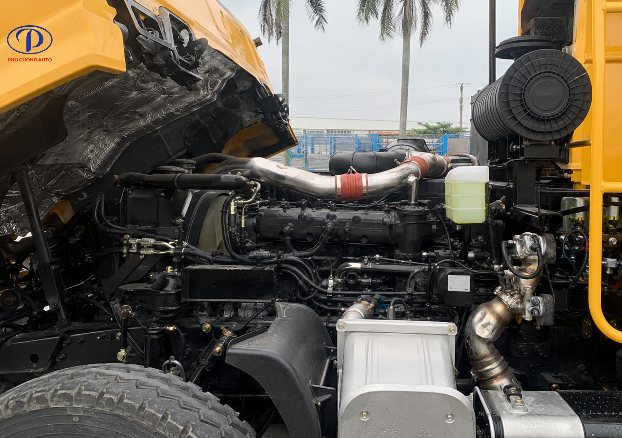 Động cơ Yuchai xe ben Dongfeng YC290