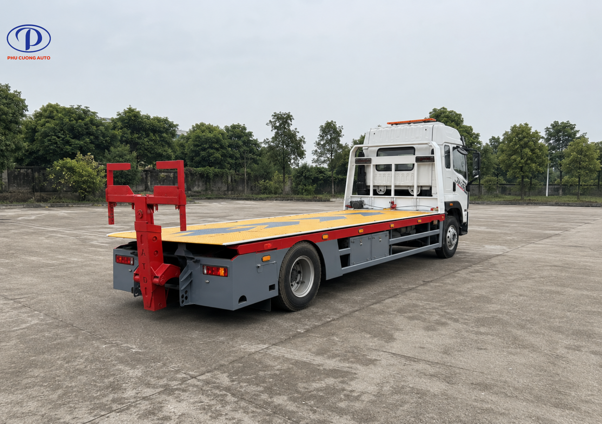 Sàn trượt xe cứu hộ FAW JK6