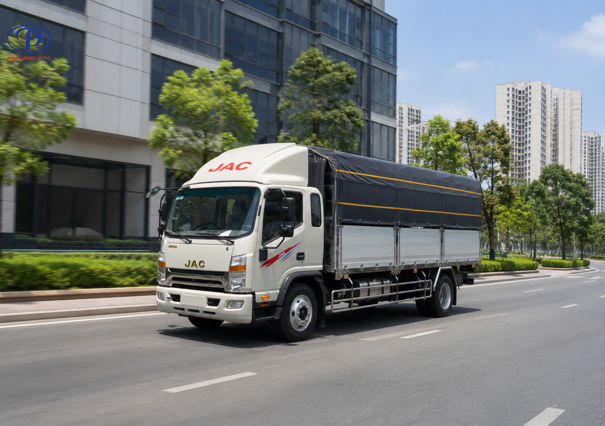 Tải trọng 9.1 tấn xe tải JAC N900S
