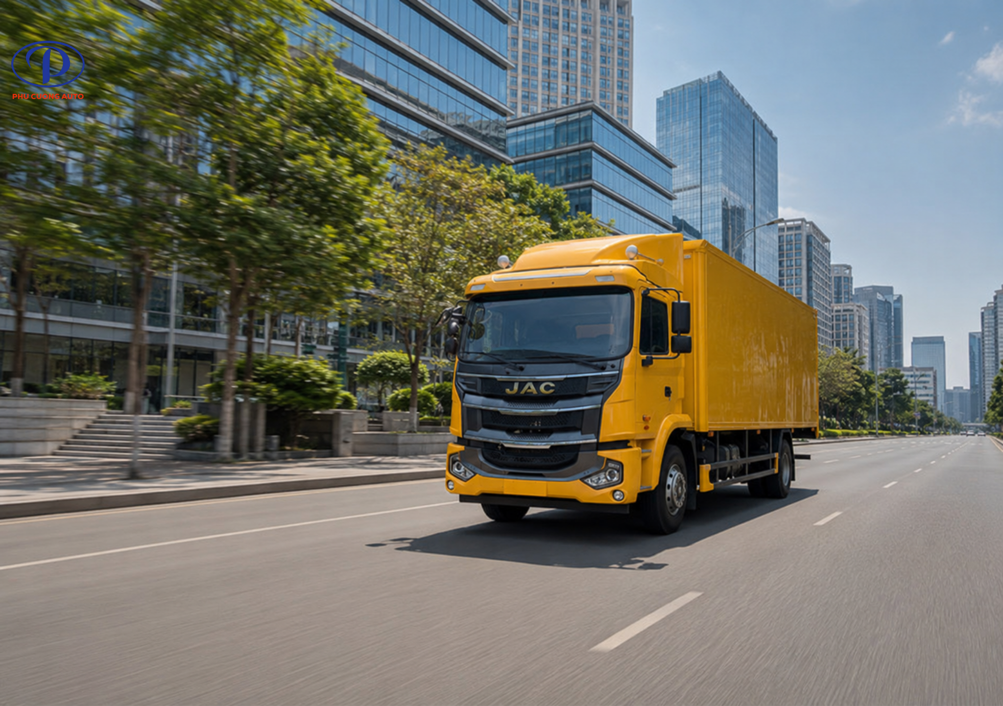 Vận hành xe tải JAC A5 7.1 tấn