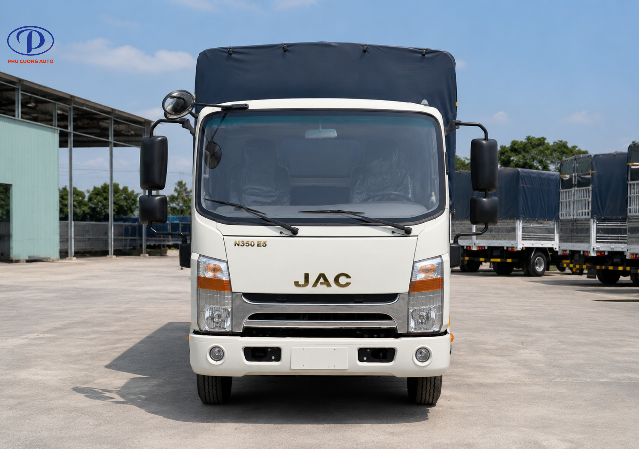 Tải trọng 3.49 tấn xe tải JAC N350PLUS E5