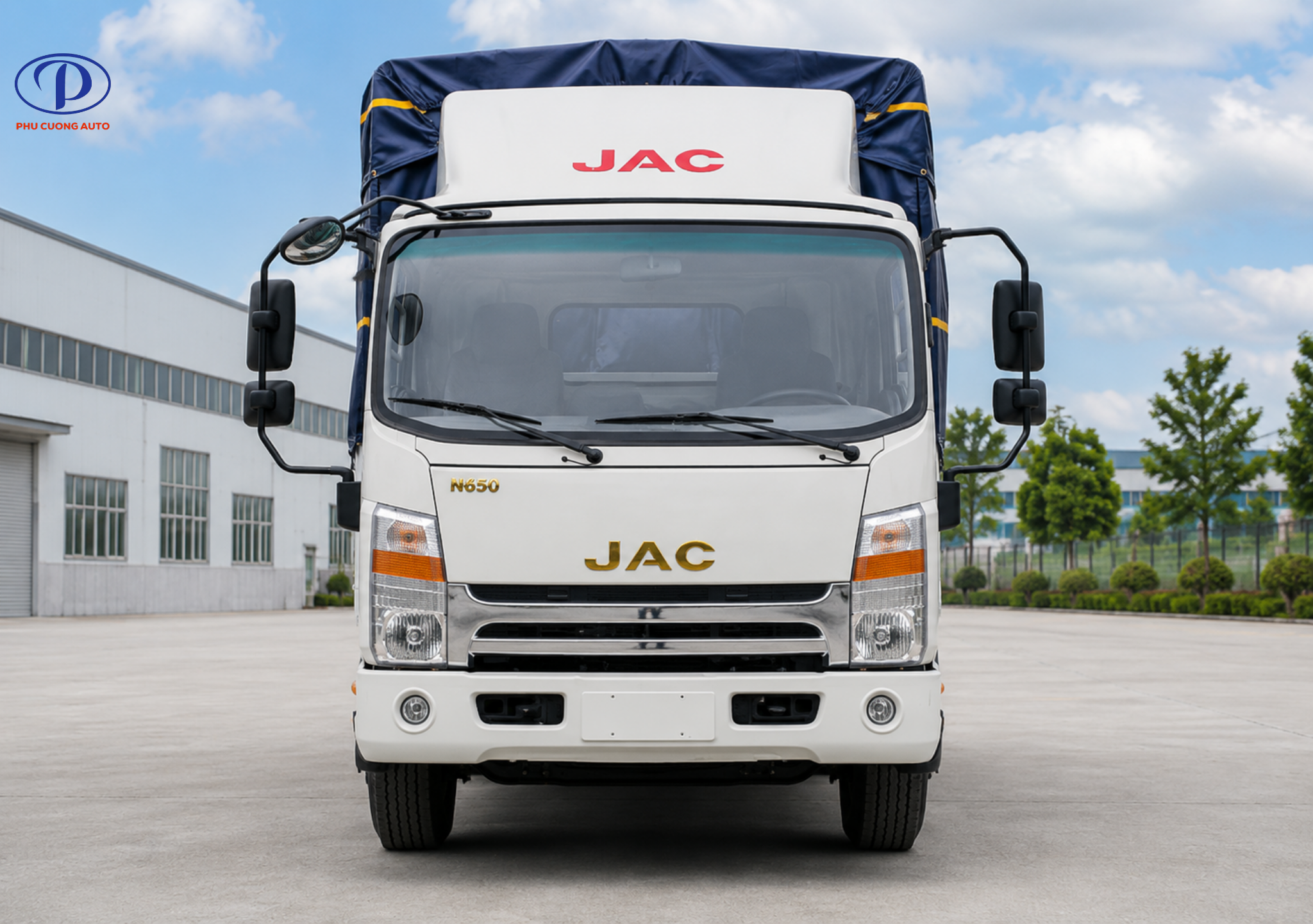 Tải trọng 6.6 tấn xe tải JAC N650 Plus