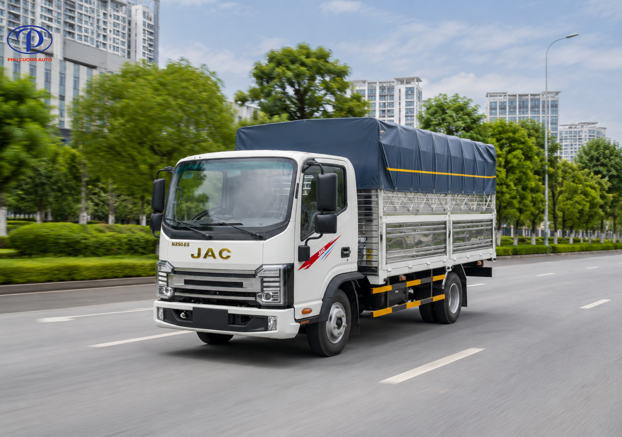 Hệ thống an toàn xe tải JAC N250S E5