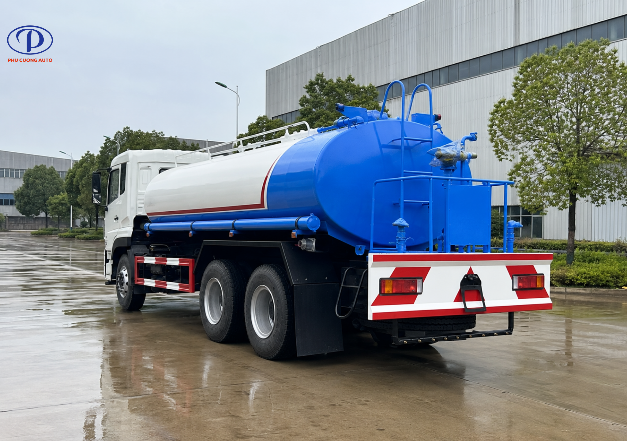 Bồn xi téc xe bồn Dongfeng 14 khối