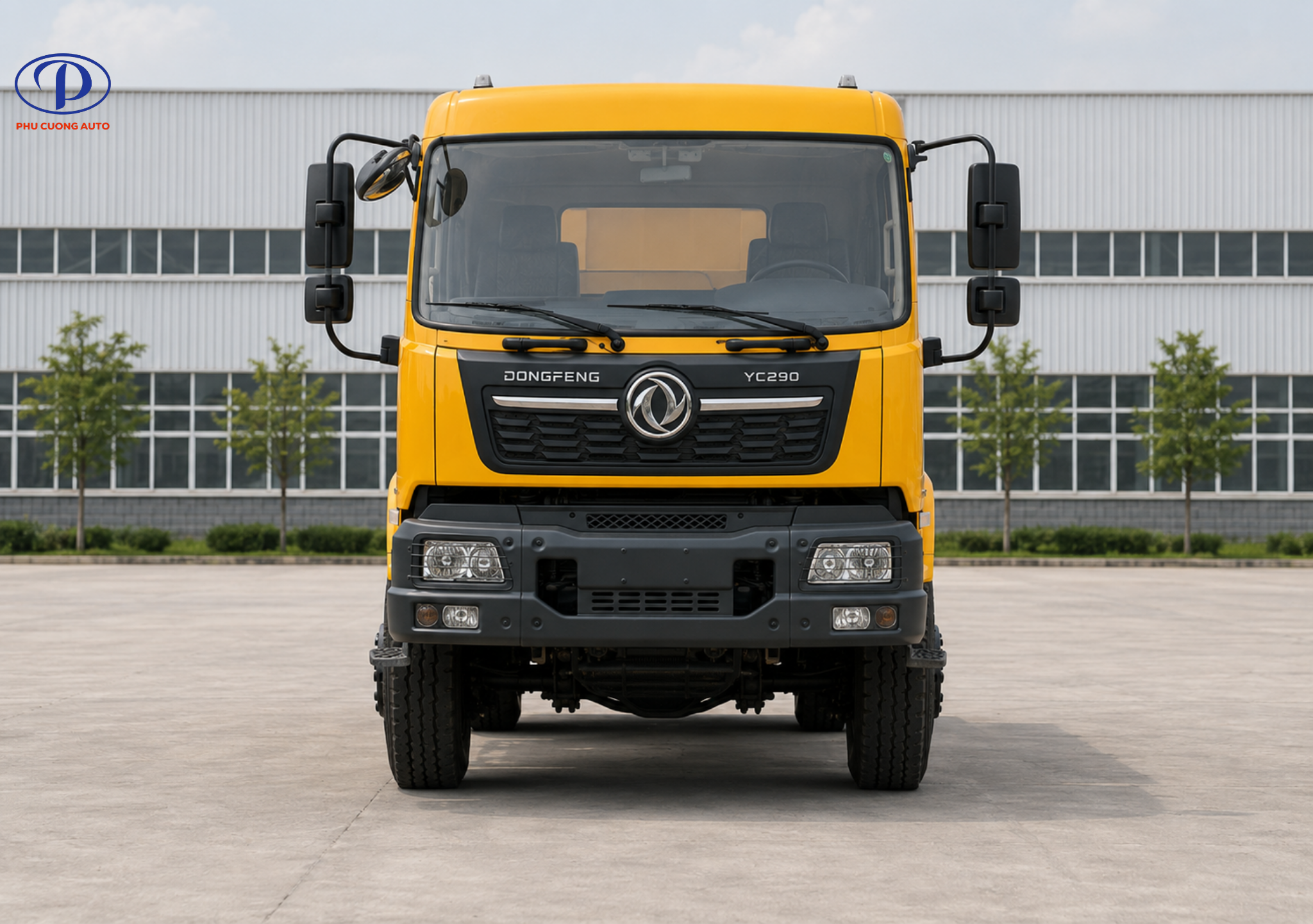 Buồng lái cabin D530 xe ben Dongfeng YC290