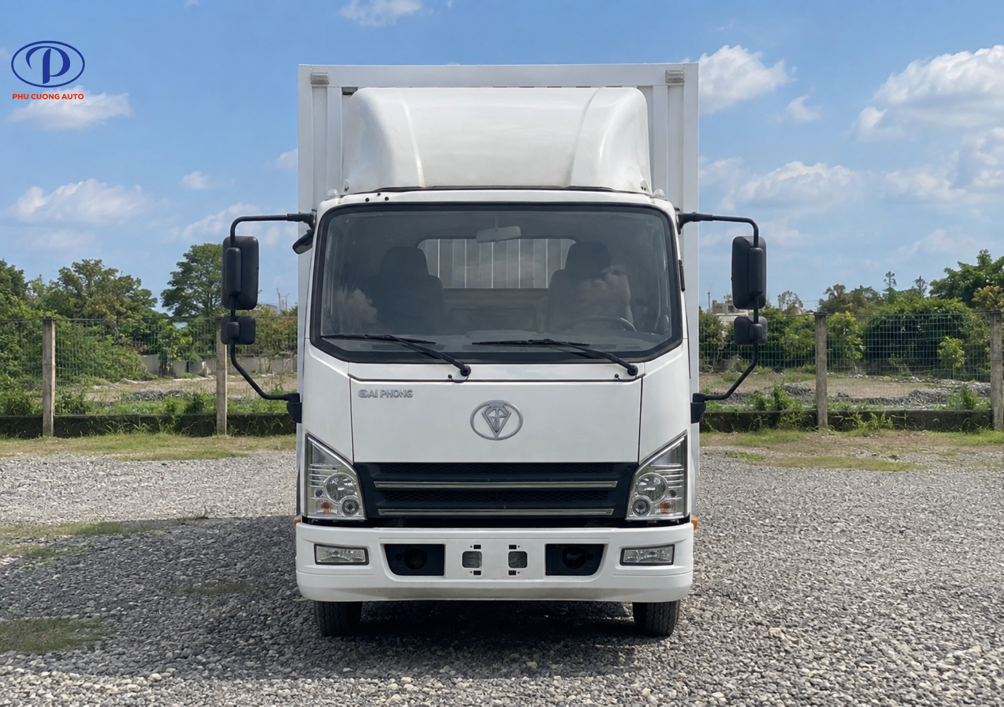 Xe tải FAW Tiger thùng kín container