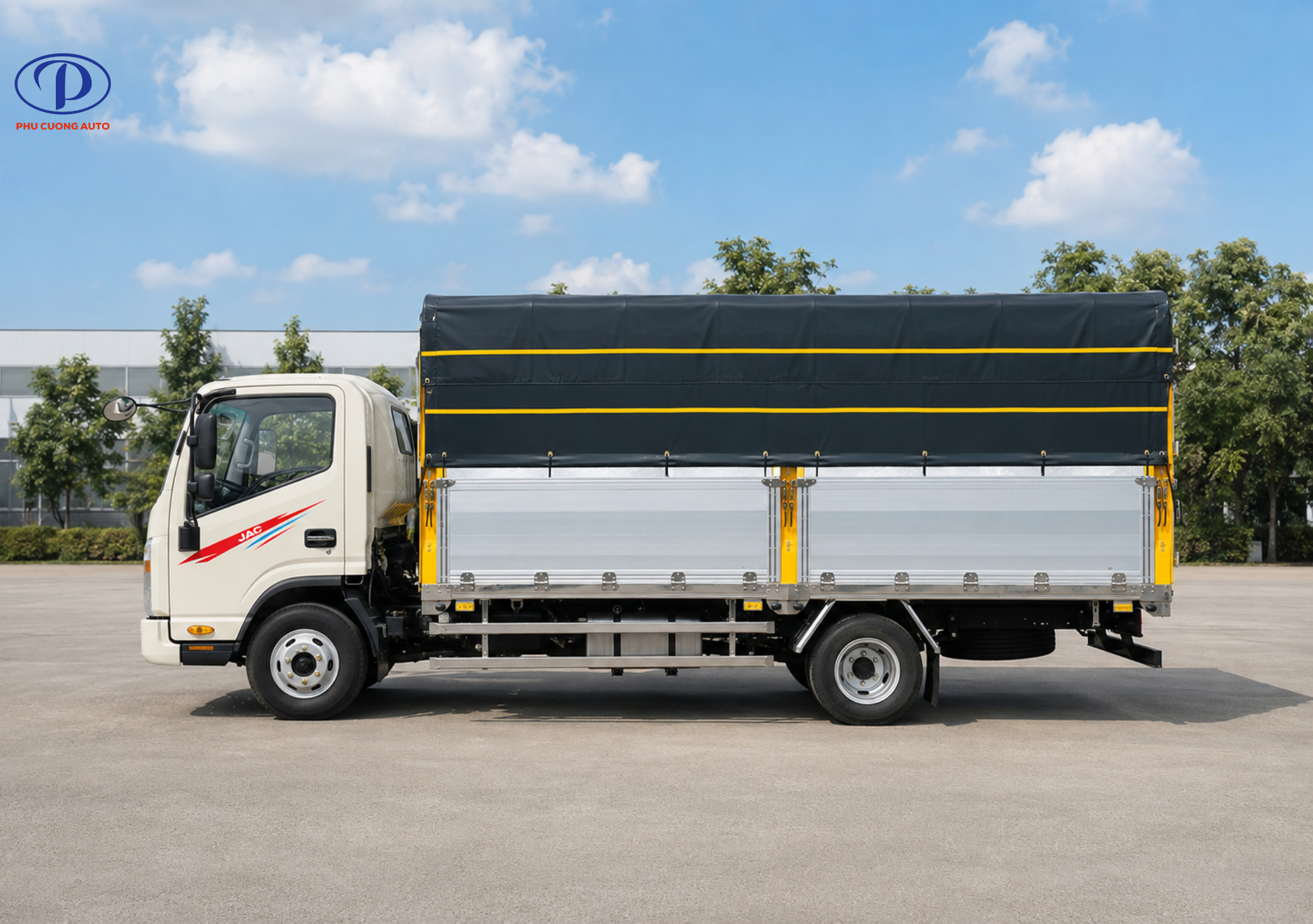 Thùng bửng nhôm xe tải JAC N500E5