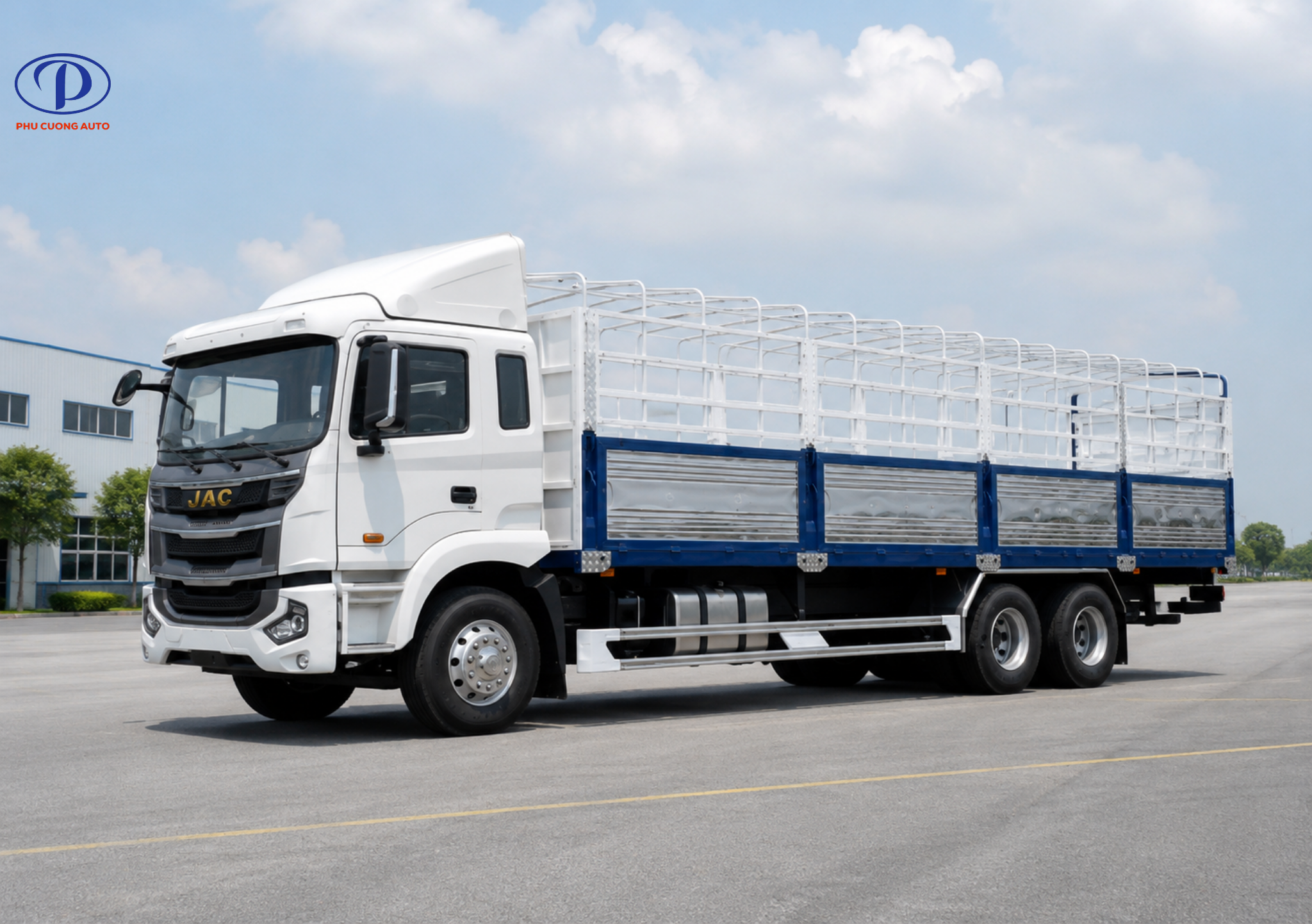 Vận hành xe tải JAC A5 3 chân