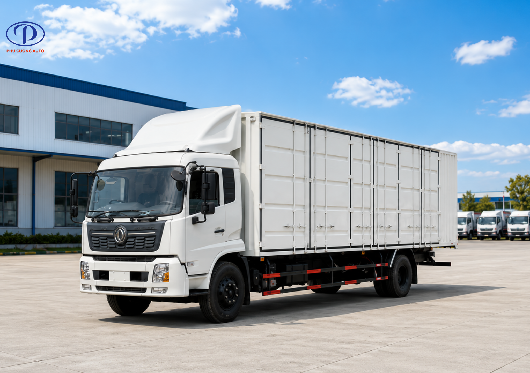 Xe tải Dongfeng b180 thùng container tải trọng 8.5 tấn nhập khẩu nguyên chiếc