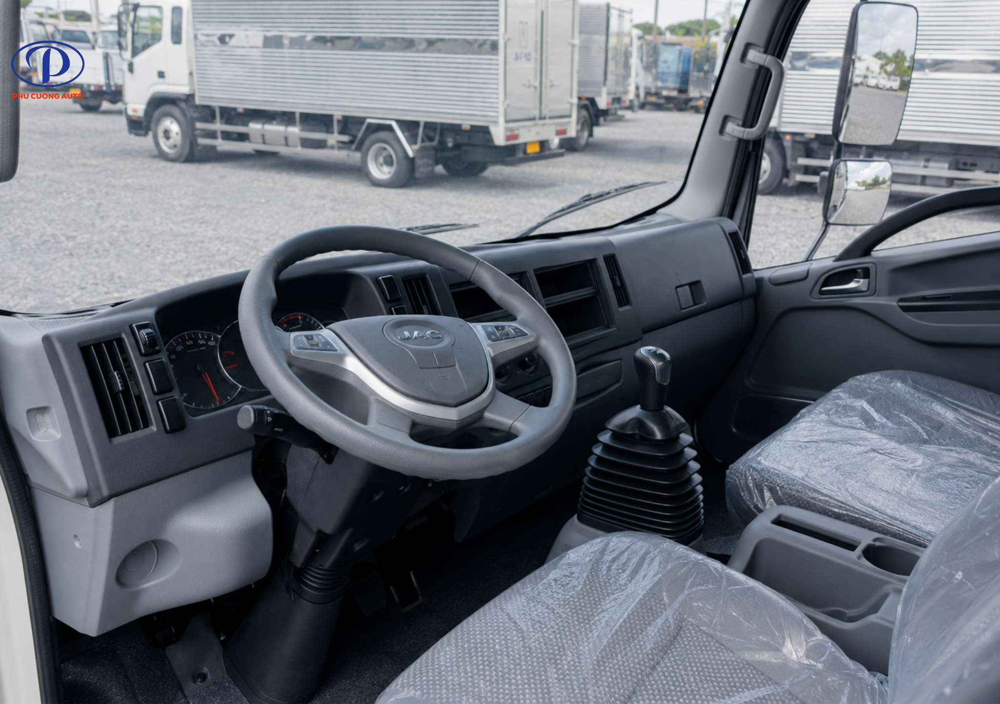Vô lăng trợ lực xe tải JAC N900S