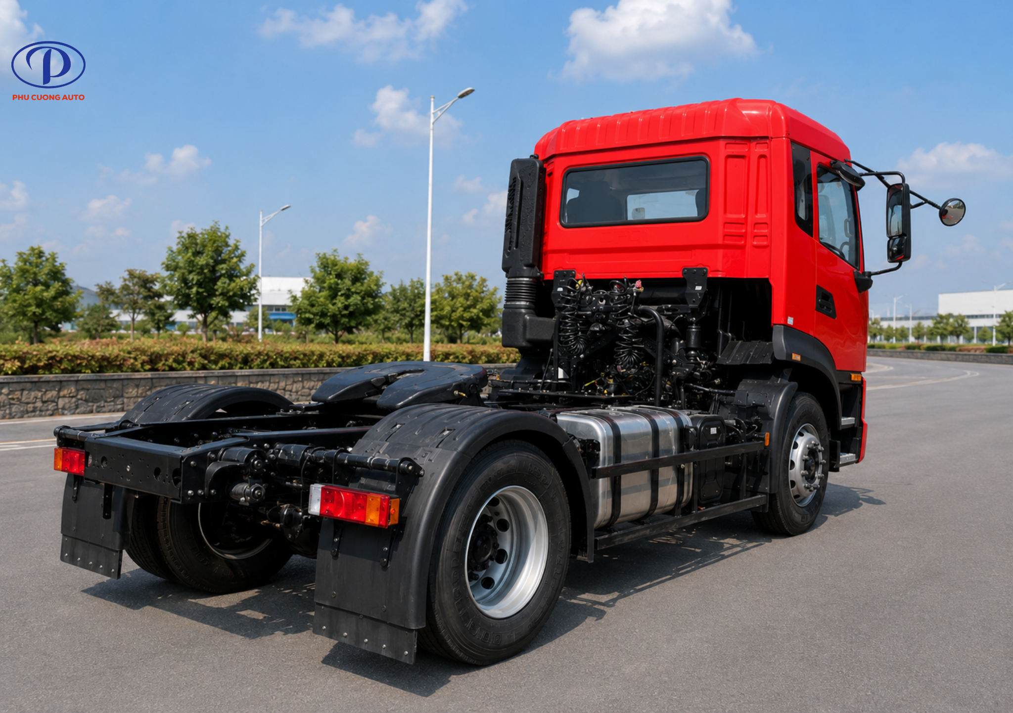 Sức kéo xe đầu kéo Dongfeng KR270 Plus