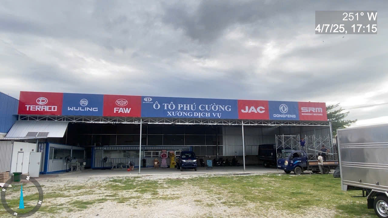 Showroom An Giang: 26 Trần Hưng Đạo, phường Bình Đức, tỉnh An Giang