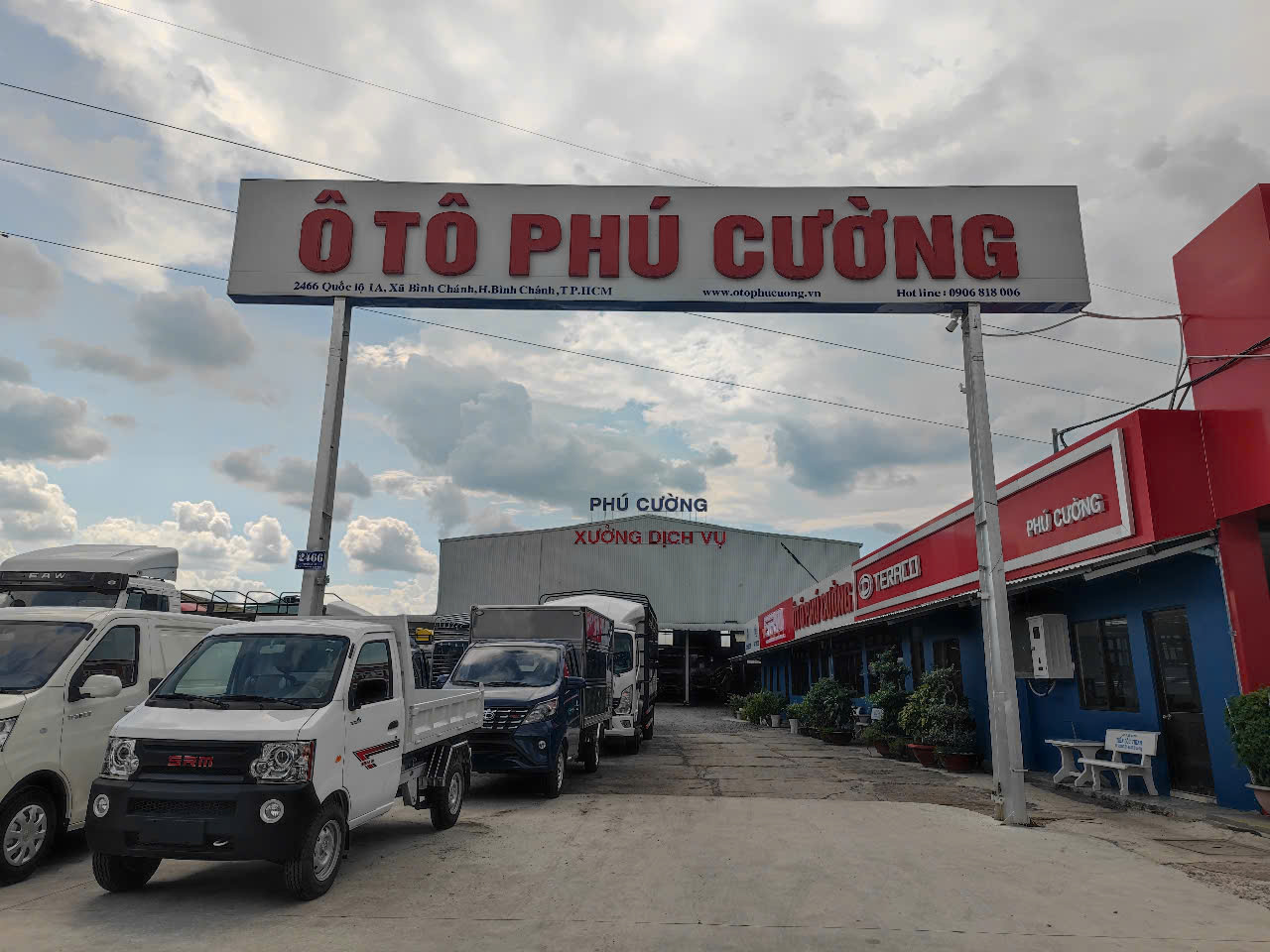 Địa chỉ Showroom Oto Phú Cường chi nhánh Bình Chánh
