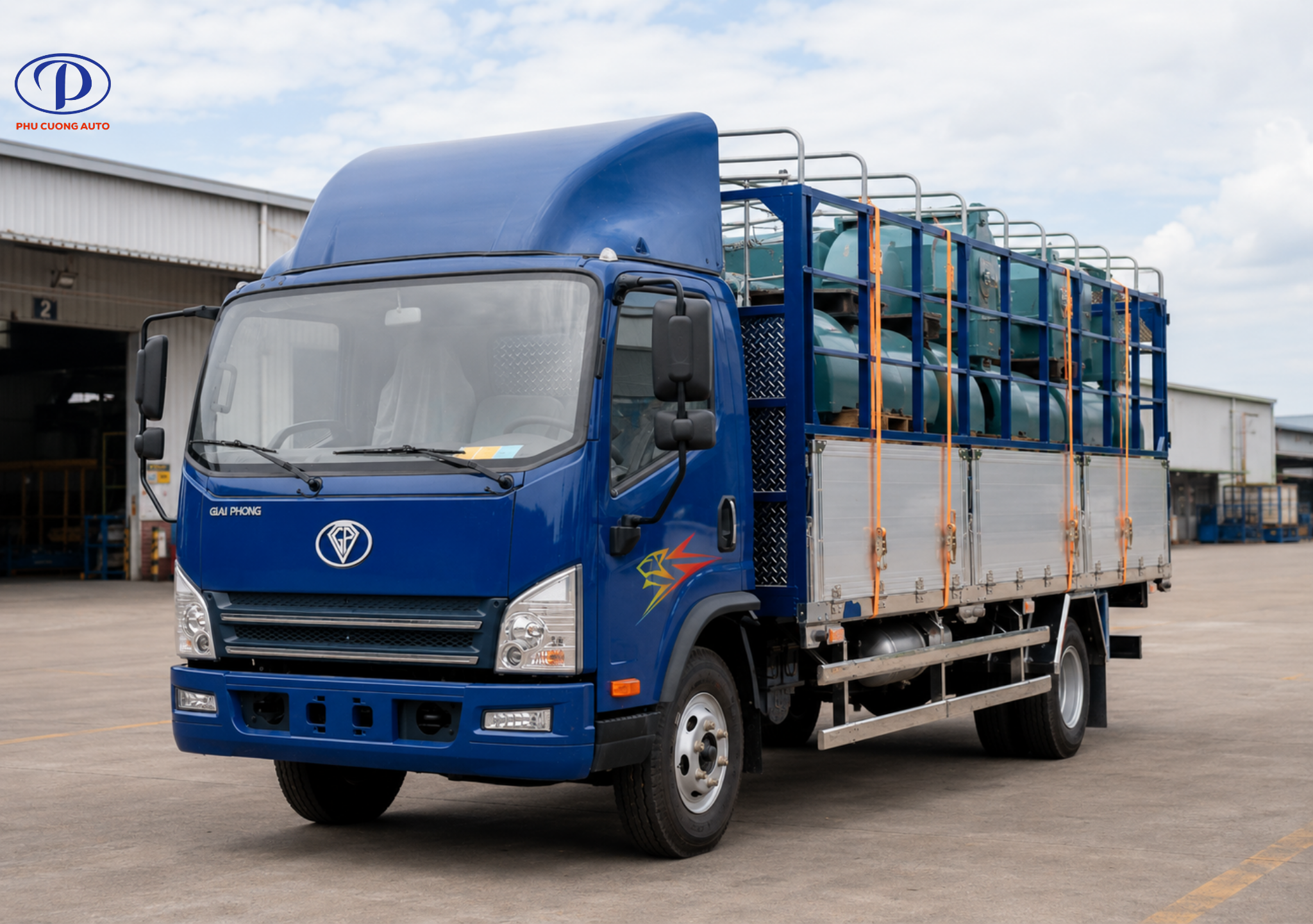 FAW Tiger 8.5 tấn chở nông sản và hàng tiêu dùng