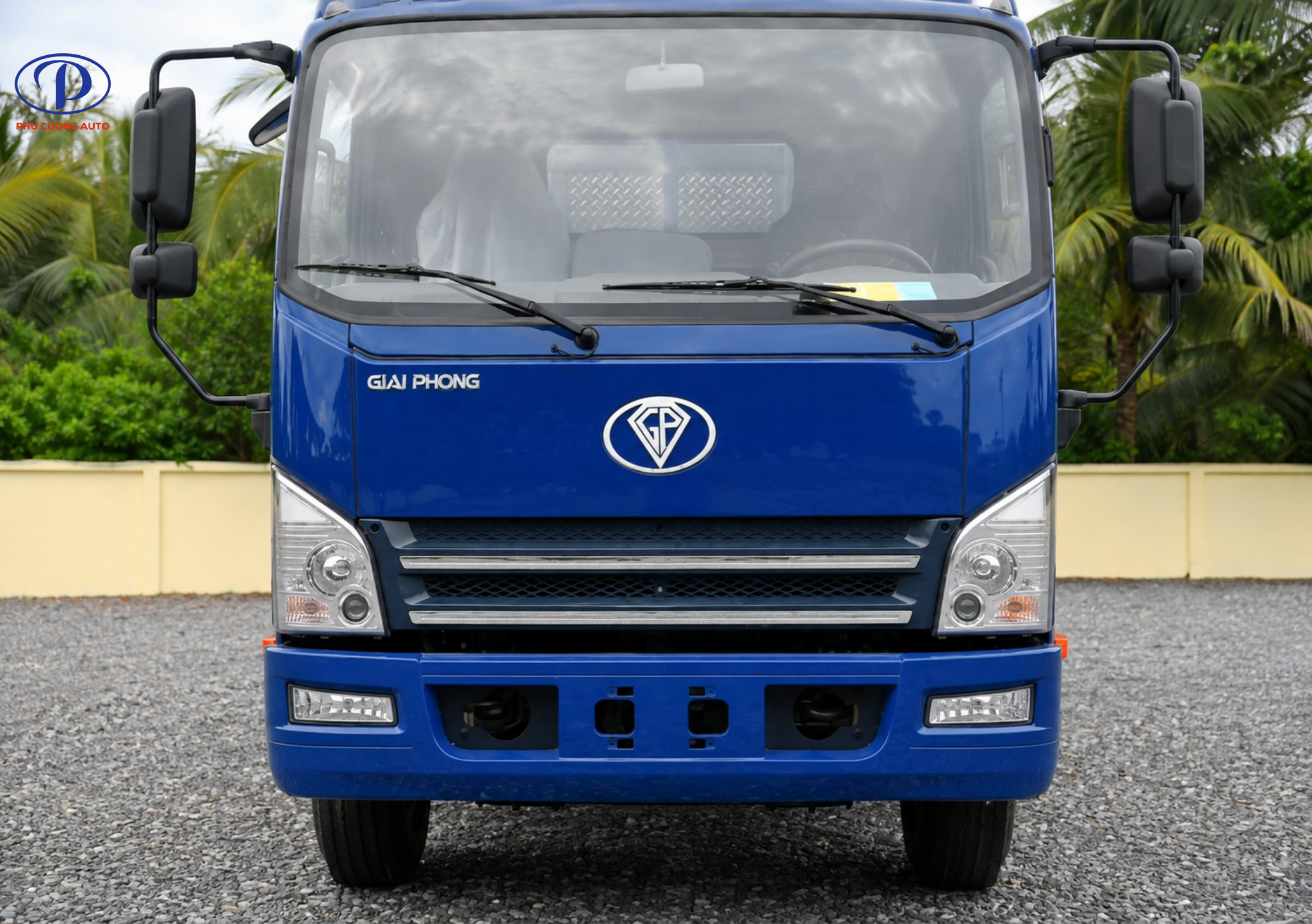 Mặt ca-lăng và cụm đèn xe FAW Tiger