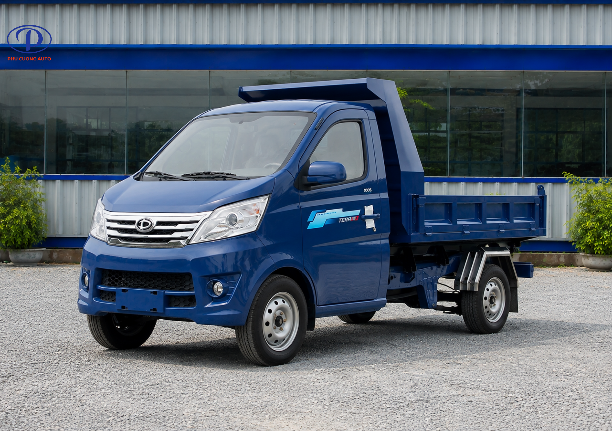Teraco 100S Ben tại công trình nhỏ ở Tiền Giang